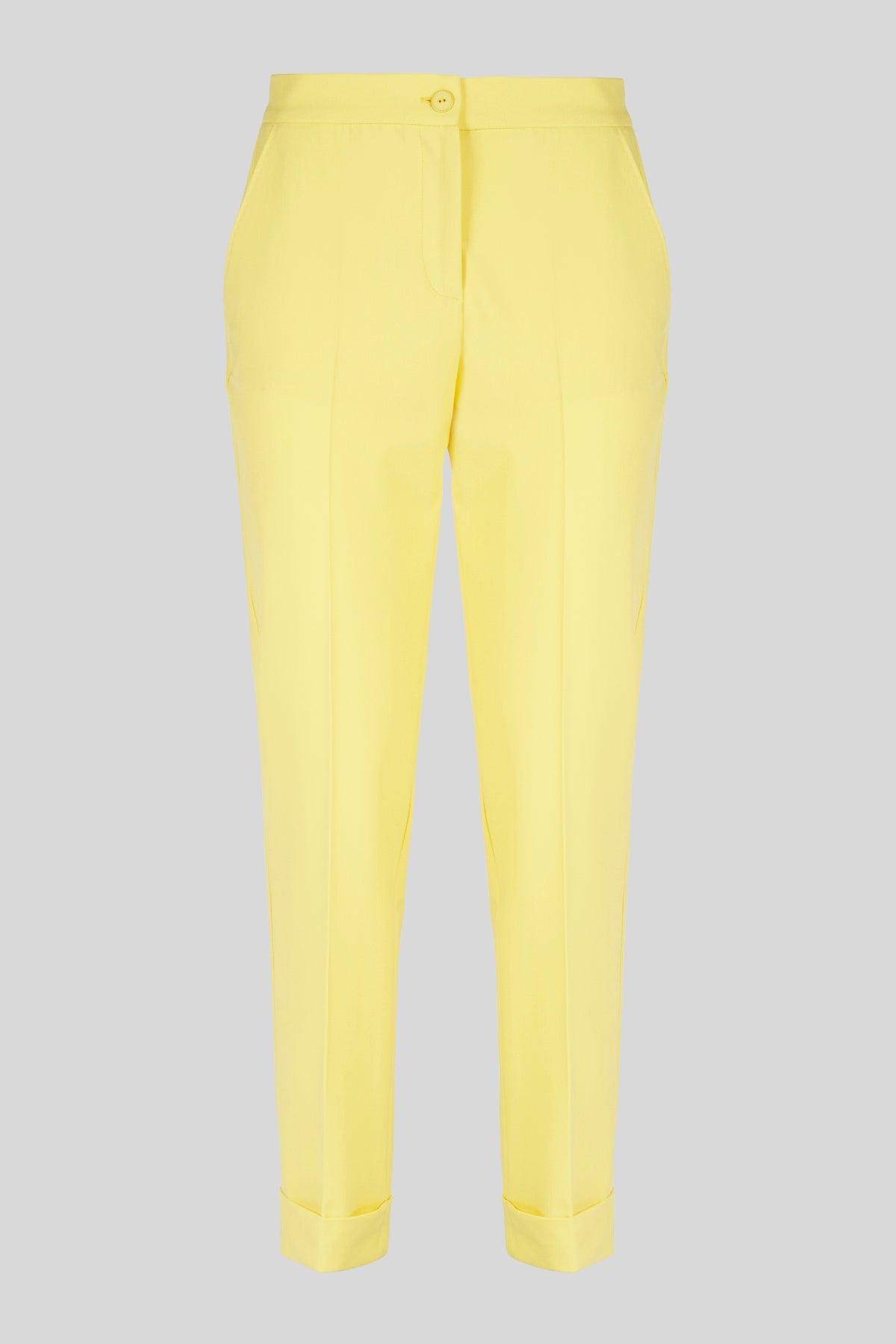 Pantaloni dalla linea chino in tela stretch