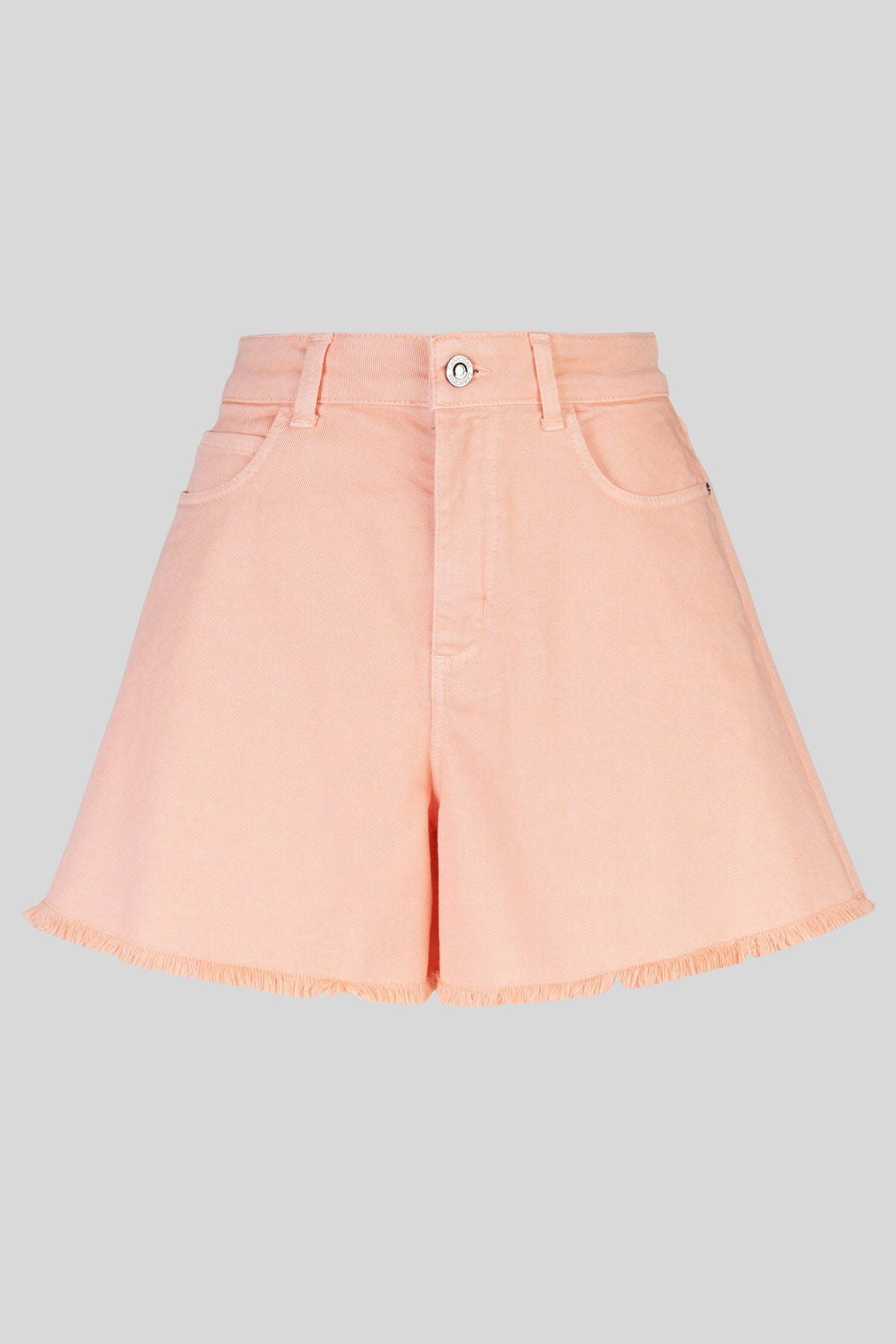 Shorts in drill di cotone stretch