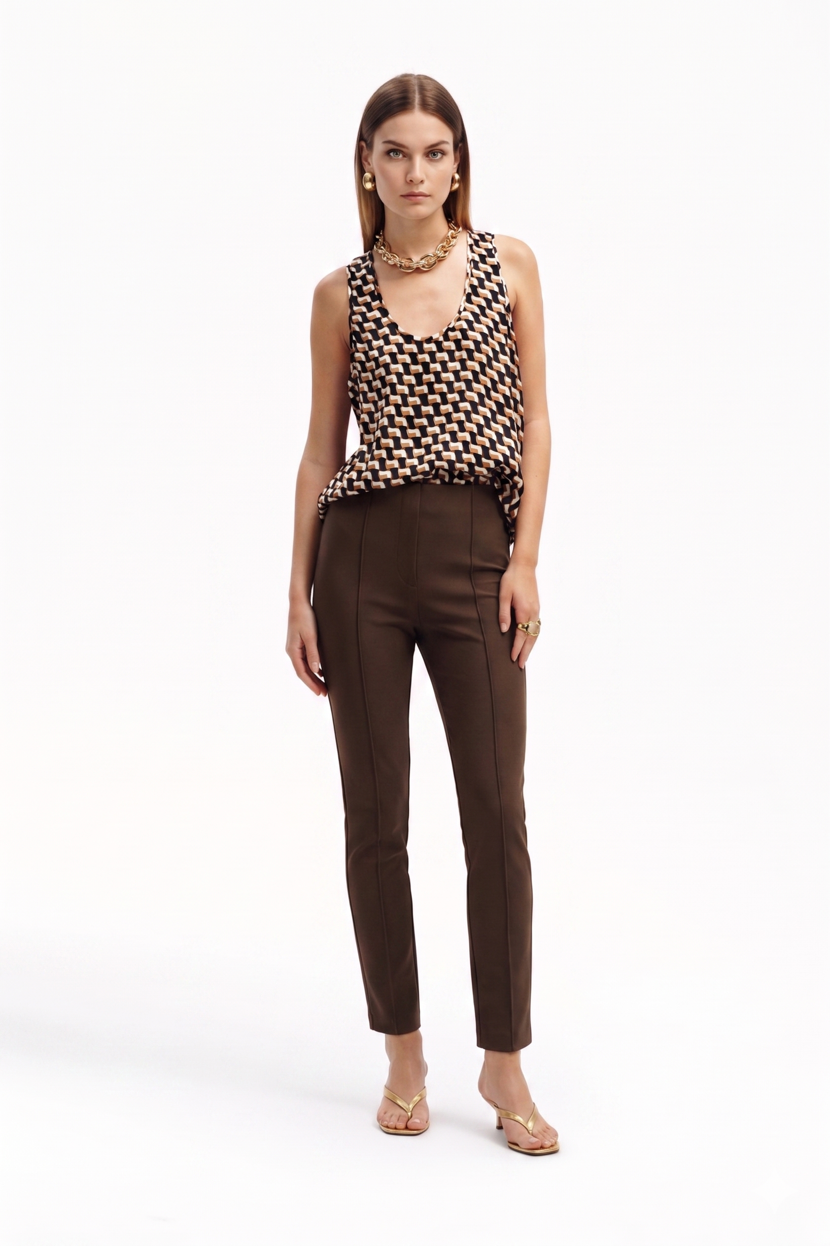 Pantalone in jersey punto Milano