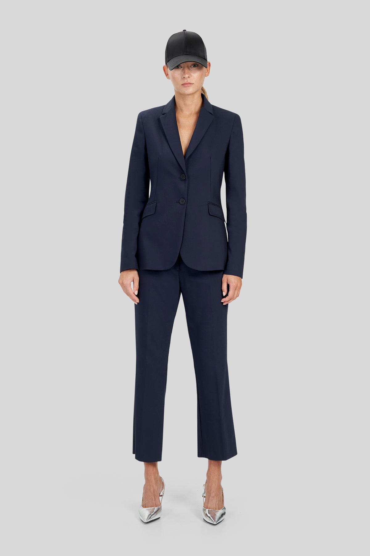 Pantaloni in cotone tecnico stretch