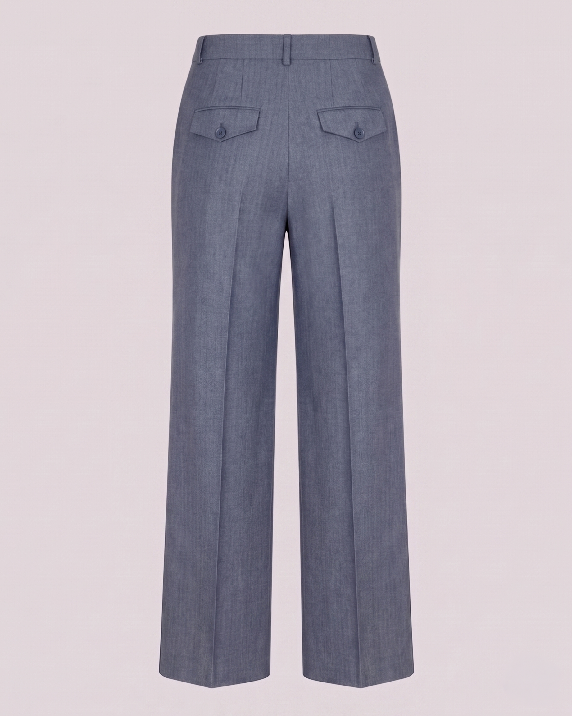 Pantalone sartoriale wide leg a vita media
