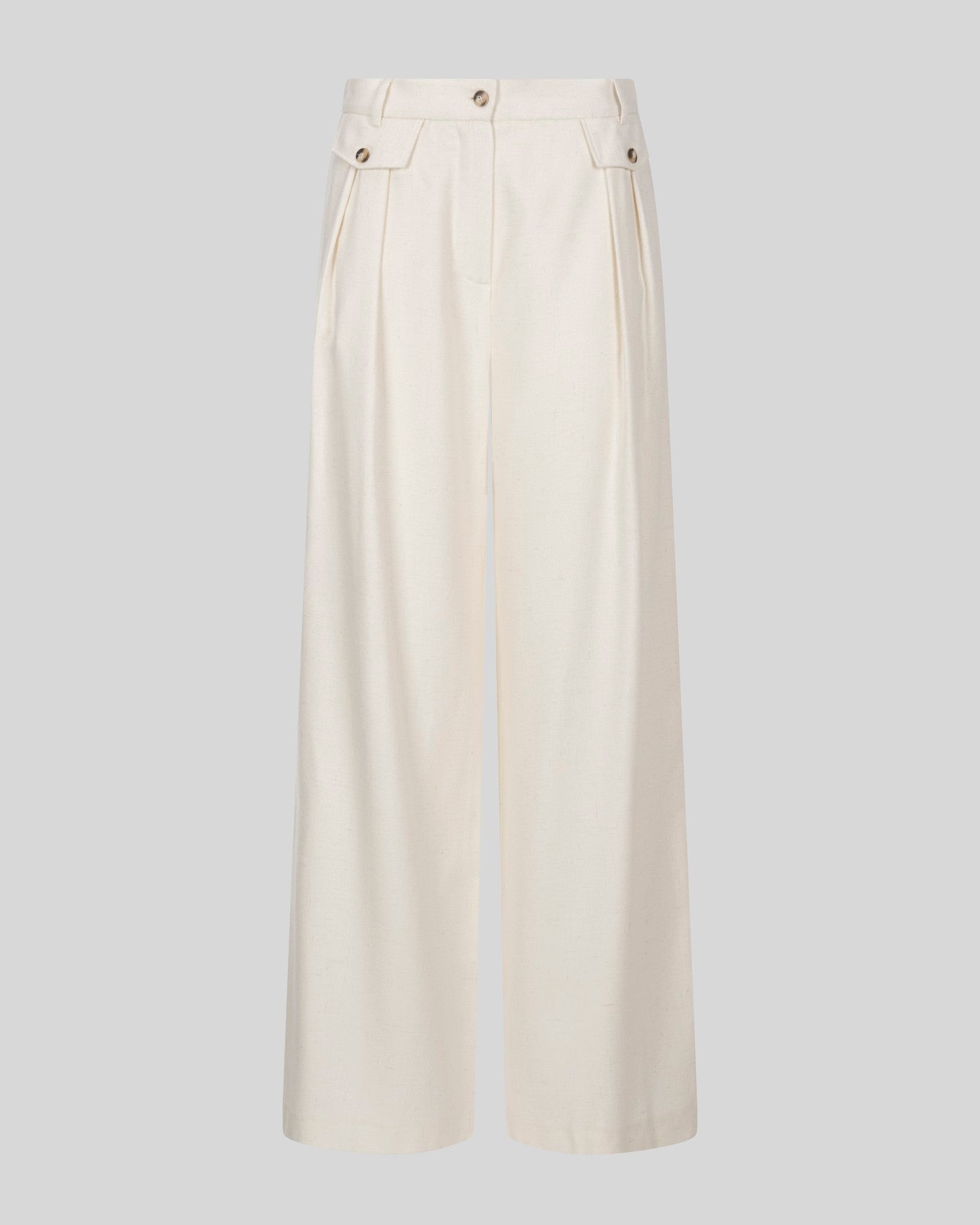 Pantalone ampio in flanella