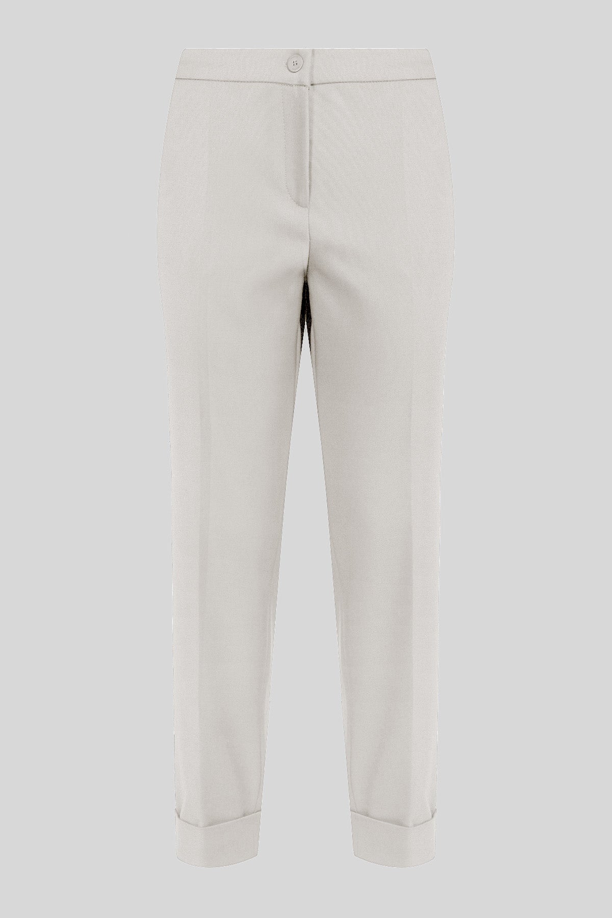 Pantalone con risvolto