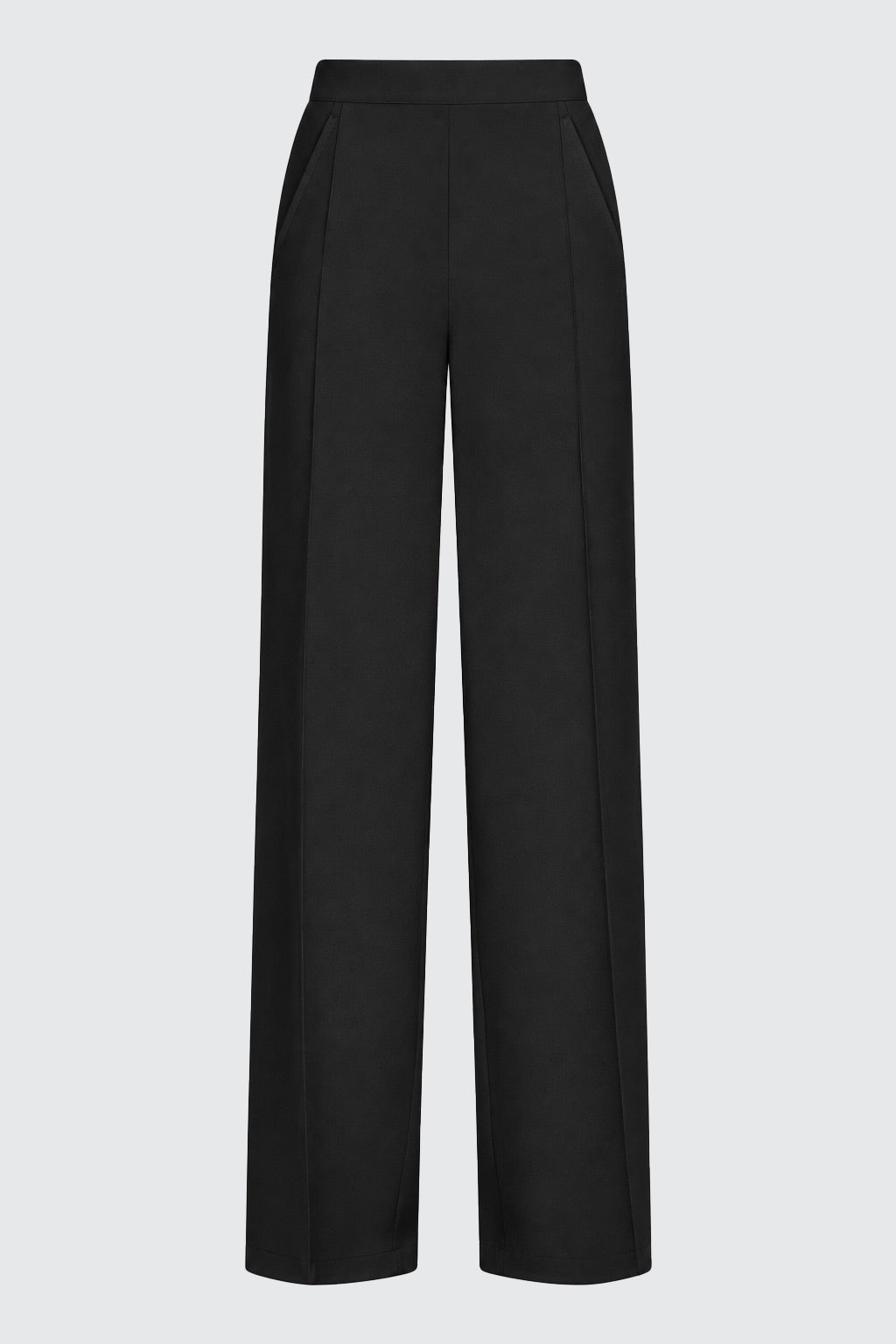 Pantalone Palazzo in Crepe dalla Linea Fluida