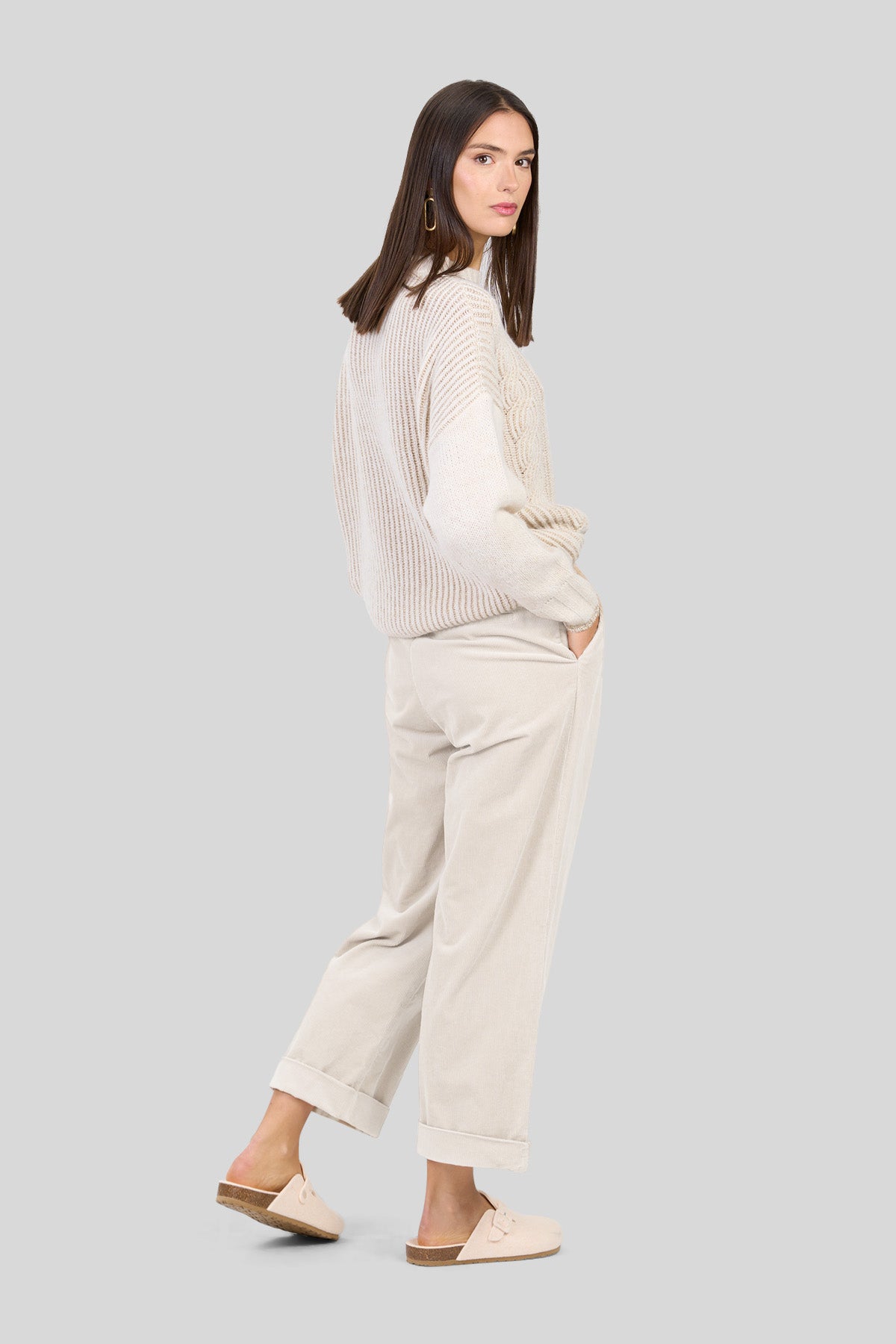 Pantalone in velluto