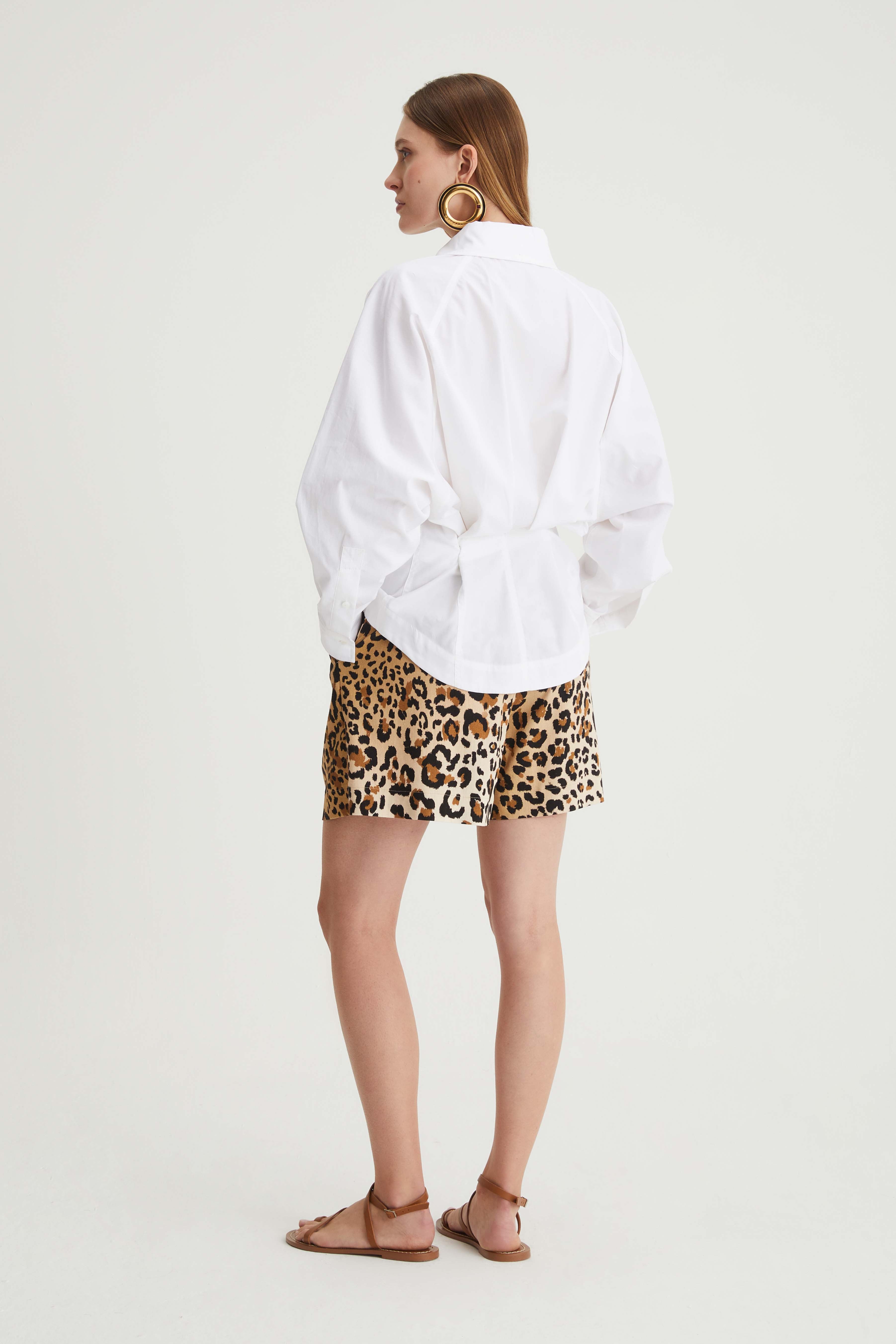 Shorts animalier