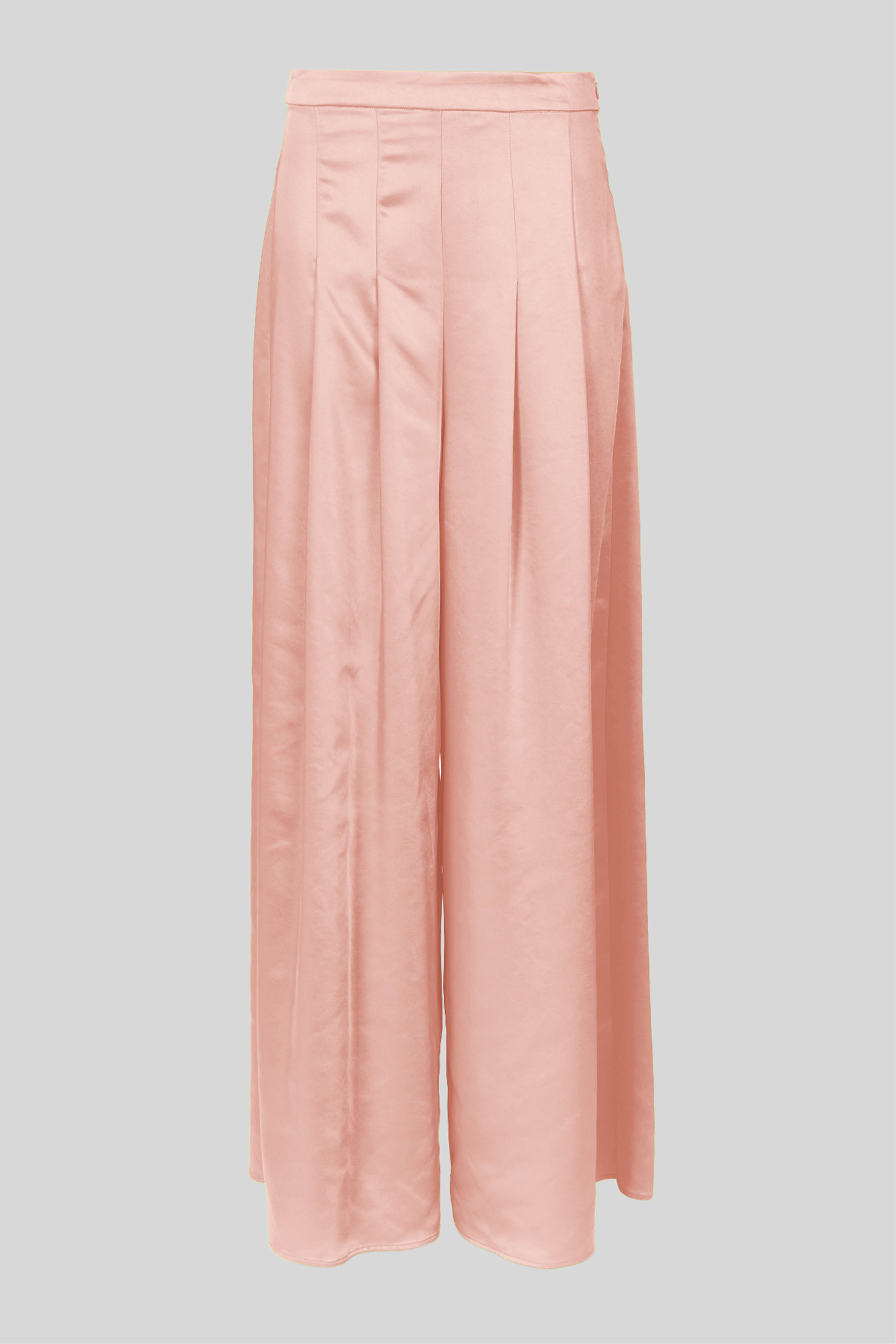 Pantalone ampio con pieghe