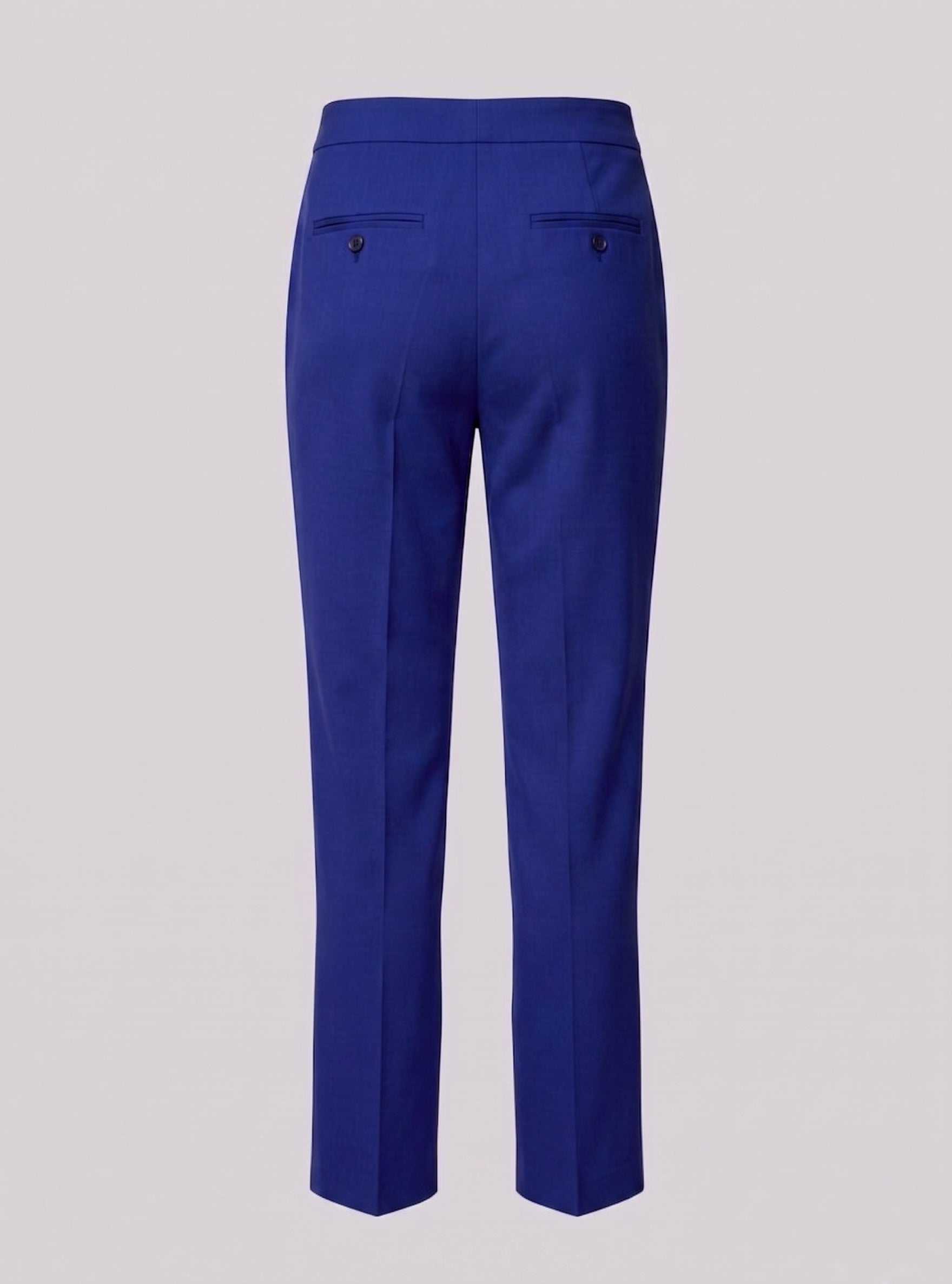 Pantalone completo a sigaretta in cotone stretch