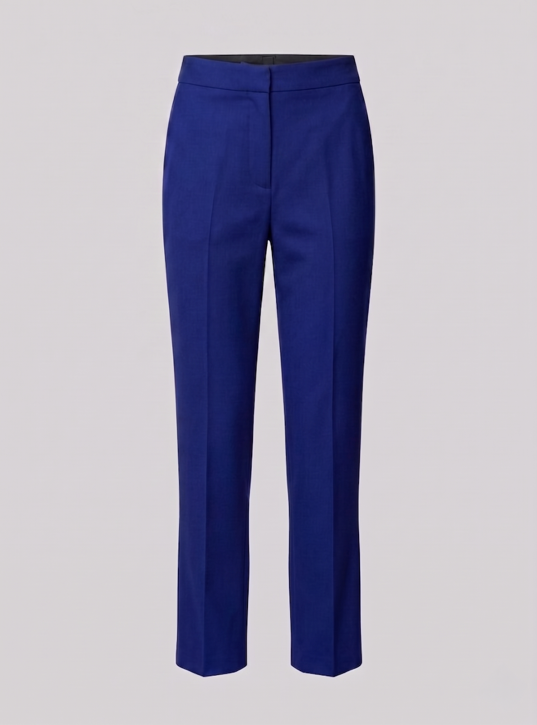 Pantalone completo a sigaretta in cotone stretch