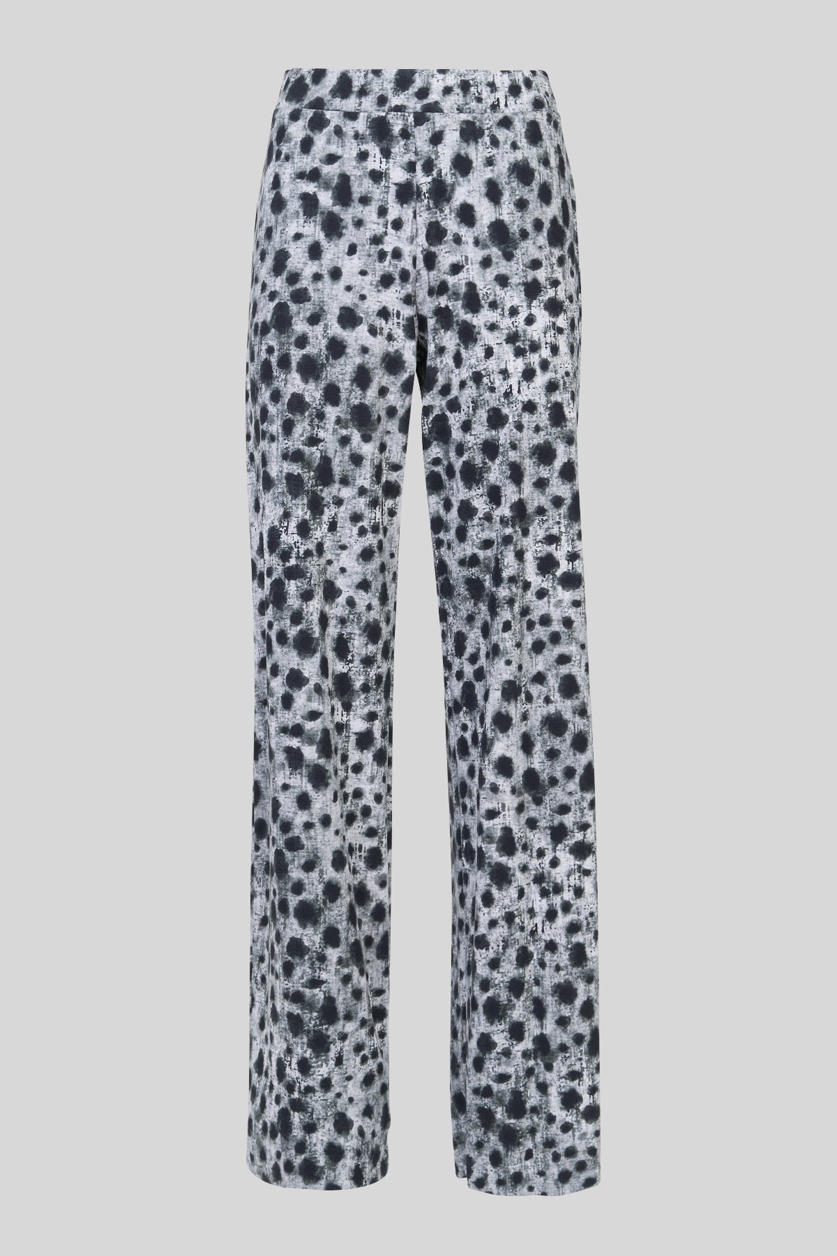 Pantalone in jersey fantasia