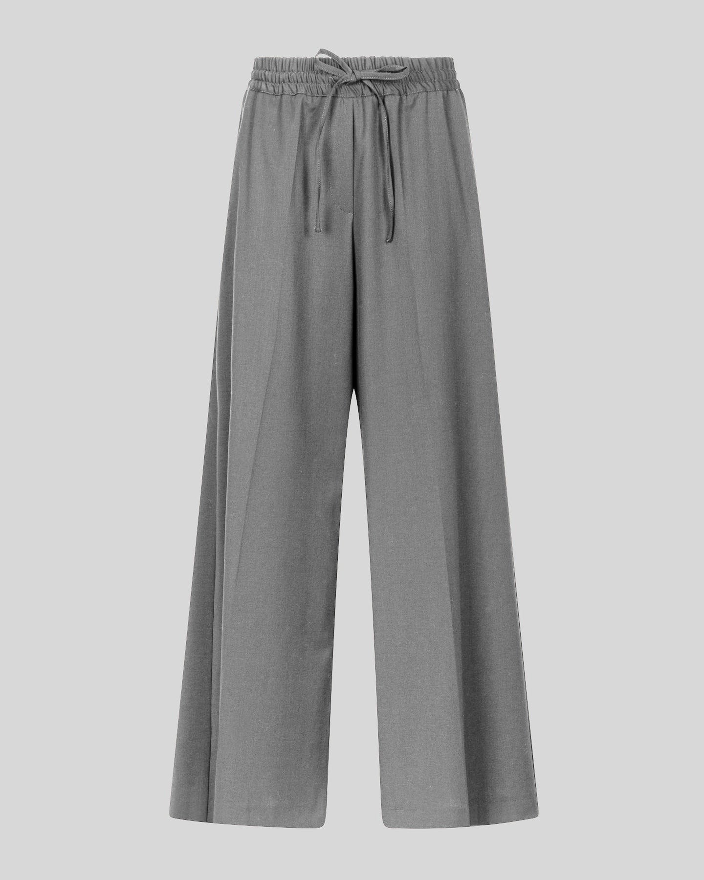 Pantalone largo fluido