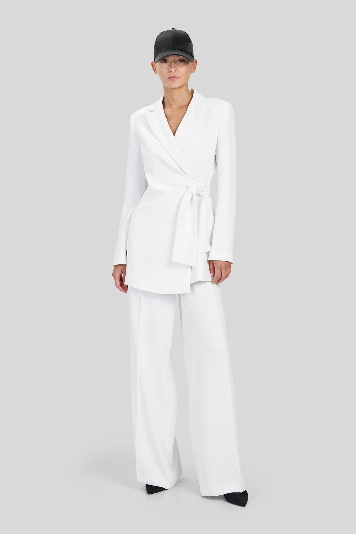 Pantaloni in crepe
