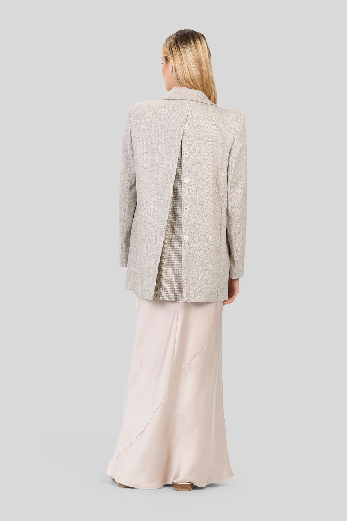 Blazer con abbottonatura