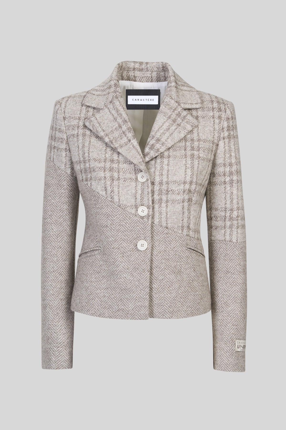 Blazer corto a fantasia