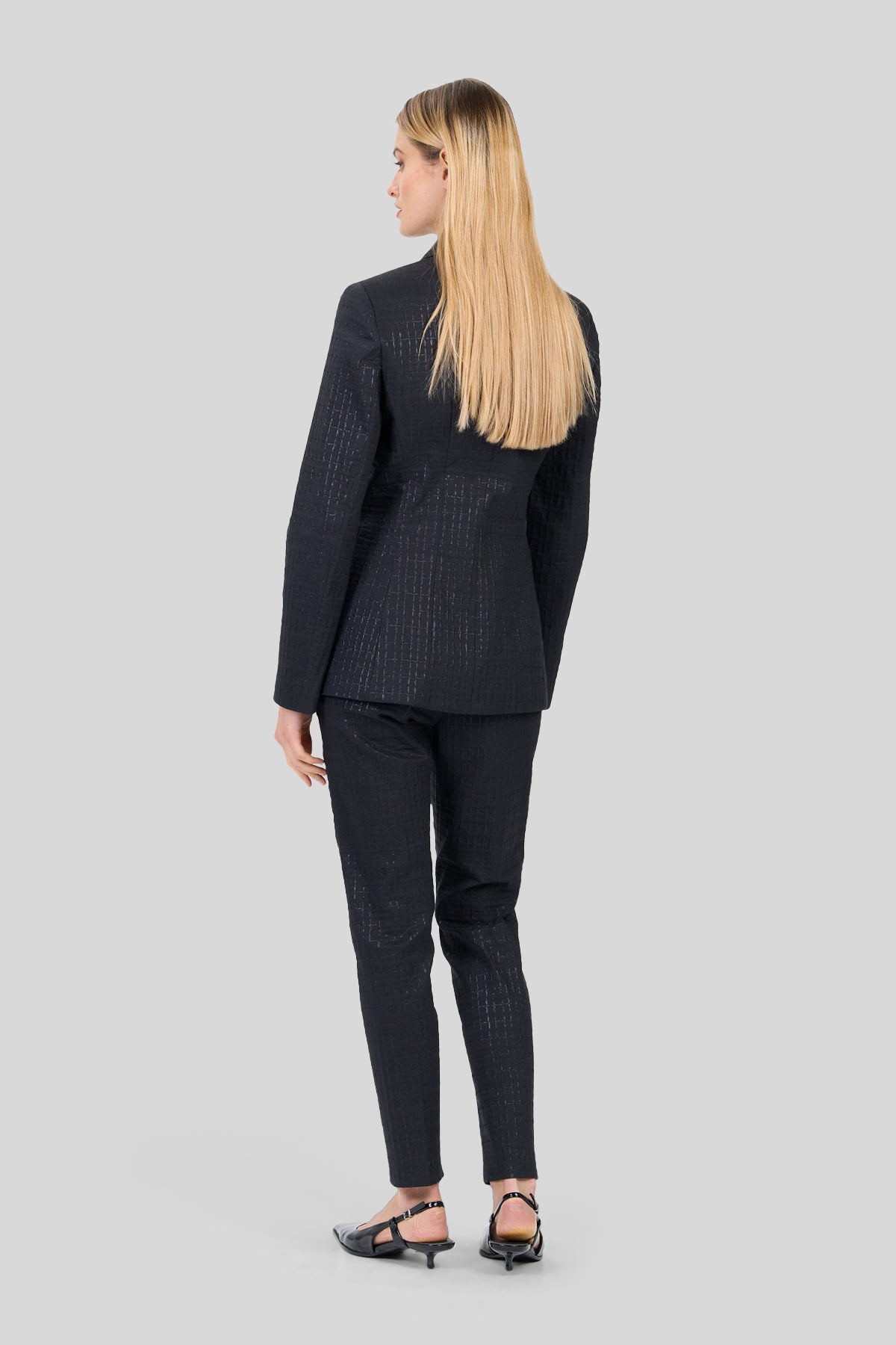 Blazer in jacquard lurex