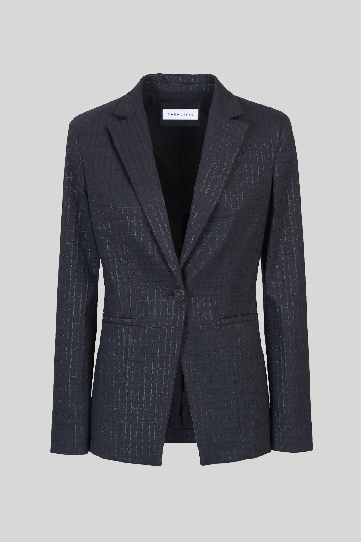Blazer in jacquard lurex
