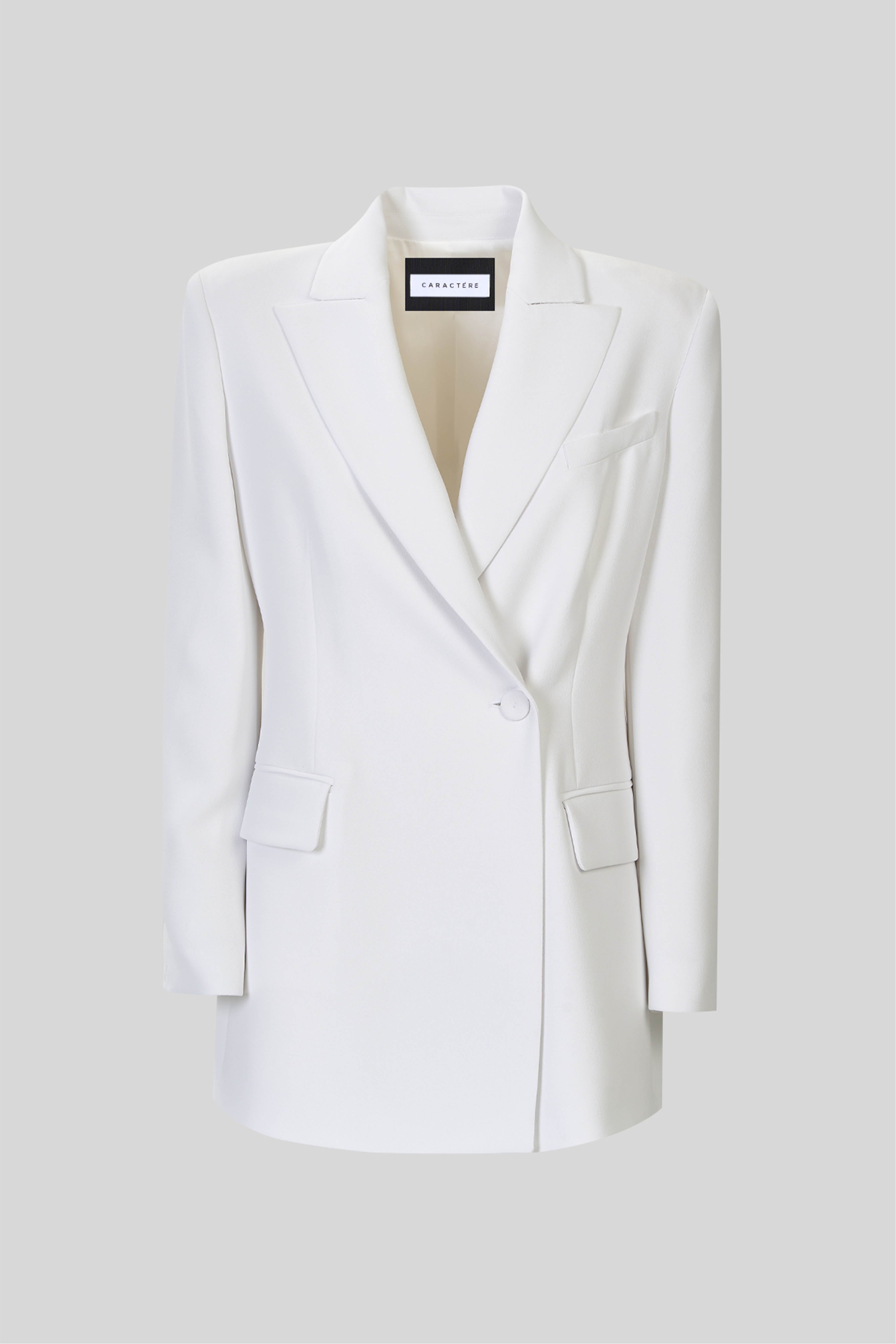 Double breasted jacket with pockets