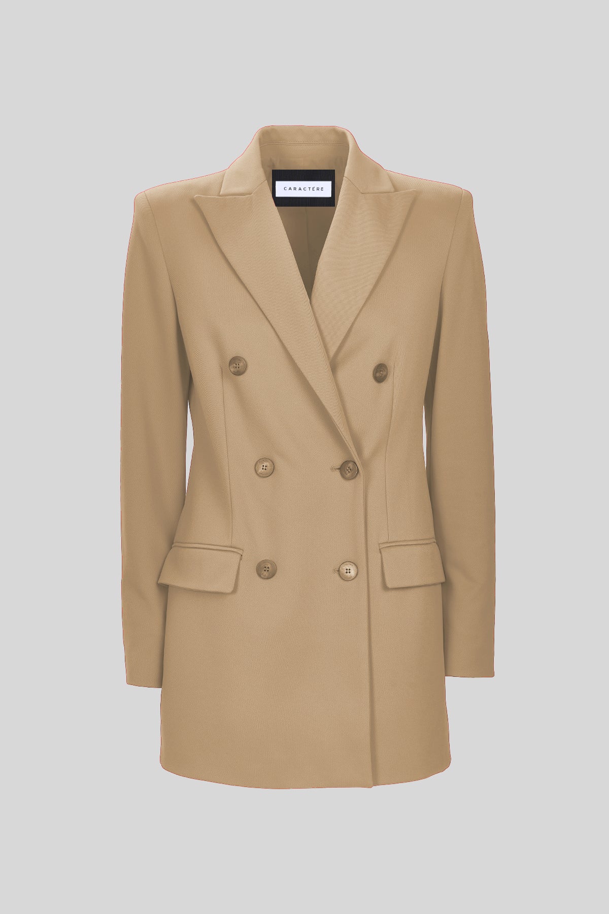 Giacca doppio petto in jersey tecnico