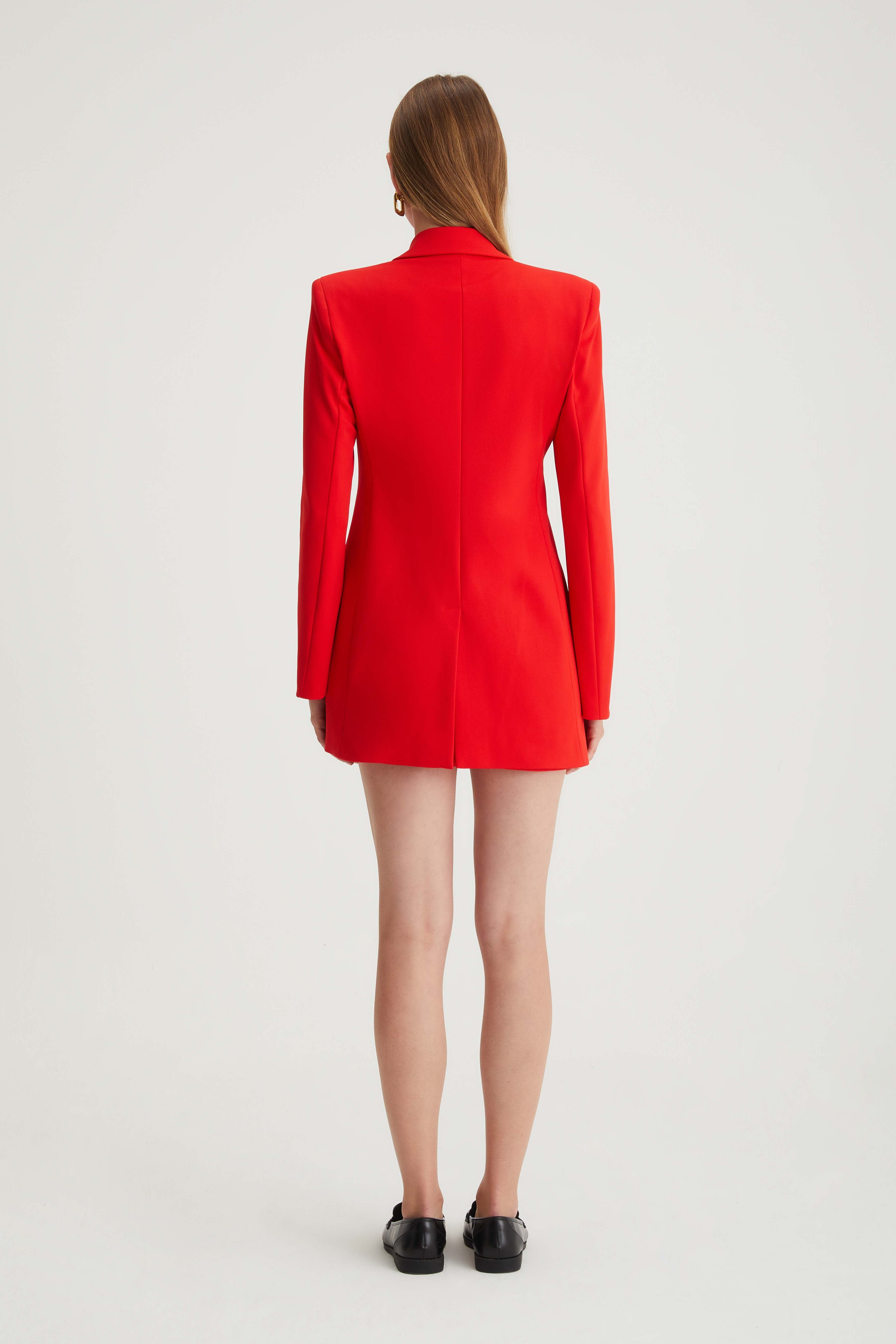 Giacca doppio petto in jersey tecnico