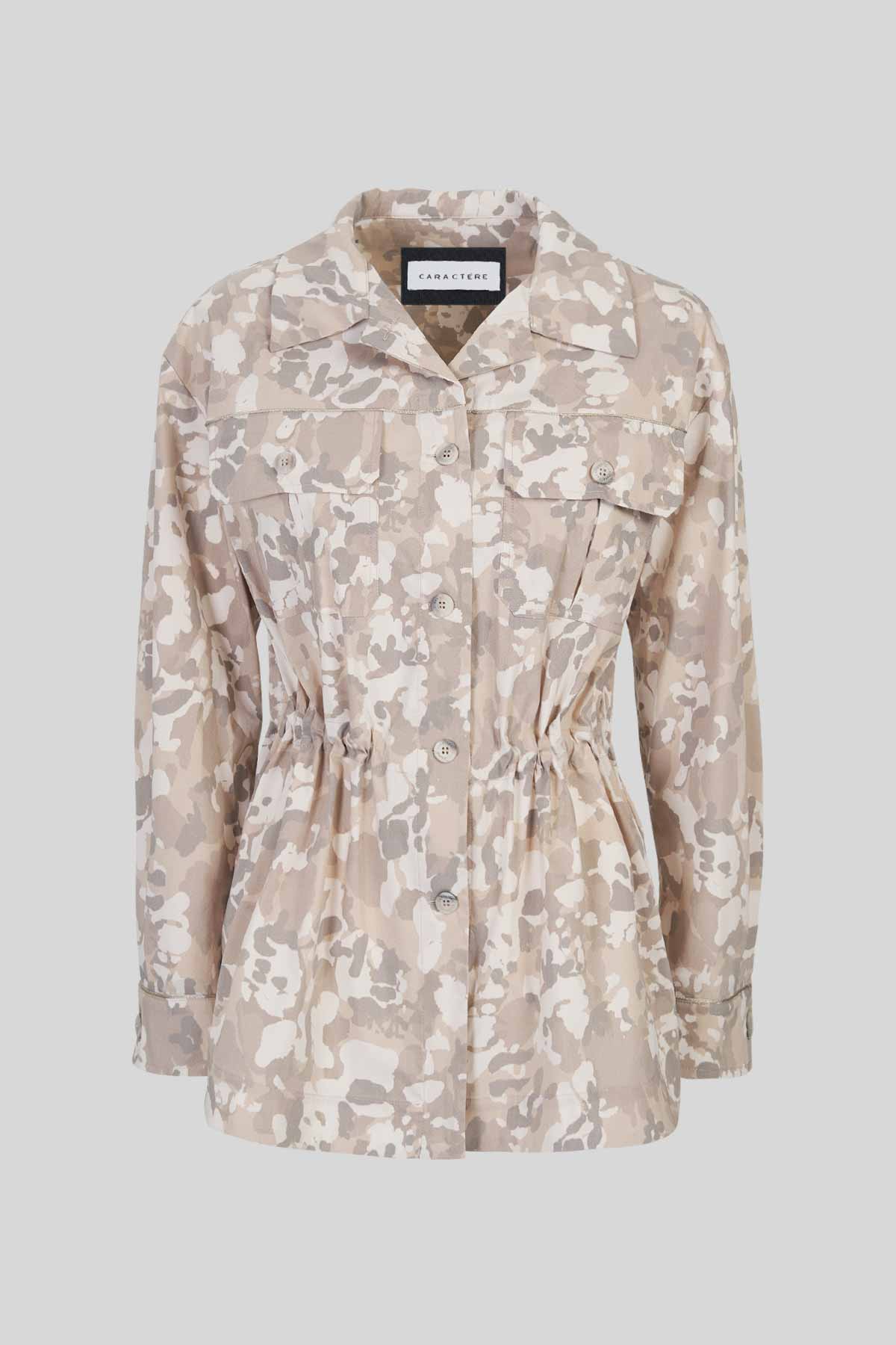 Giacca militare in taffetˆ