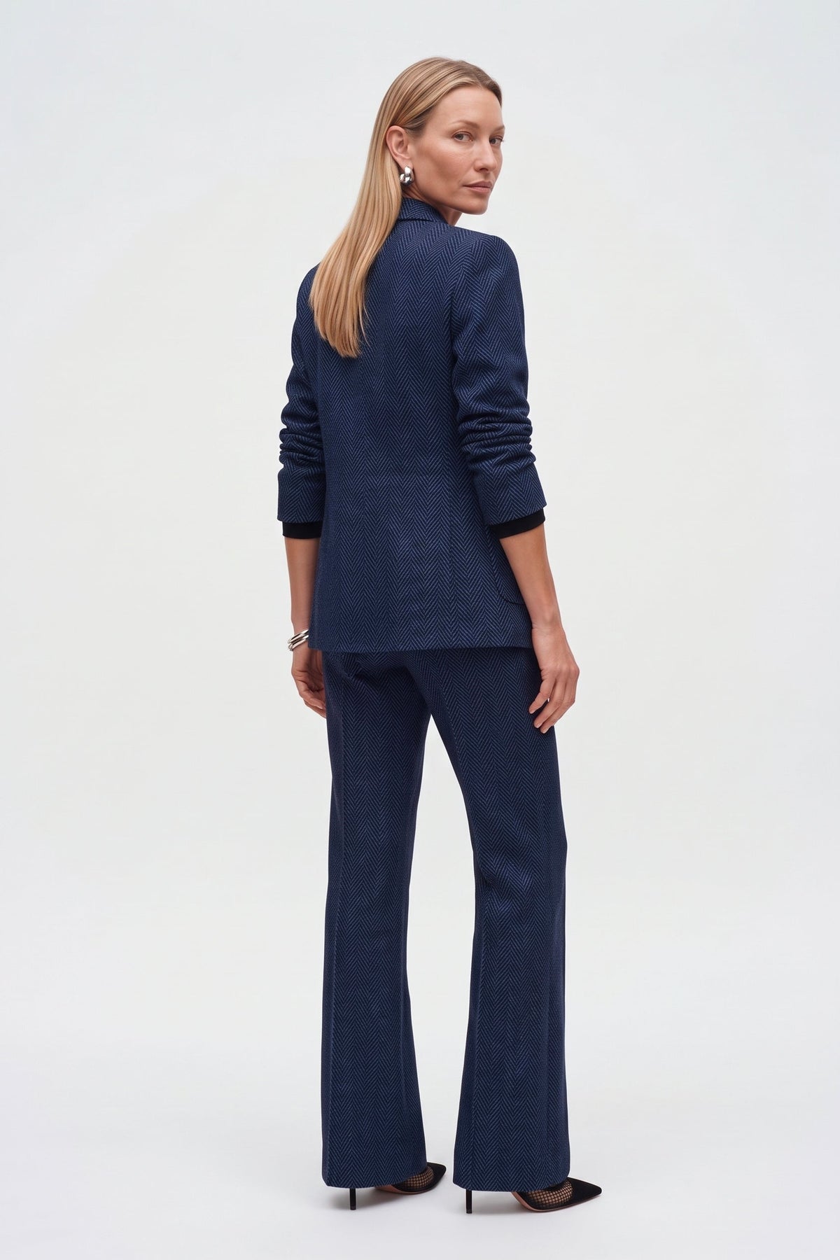 Tailleur In Punto Milano Jacquard