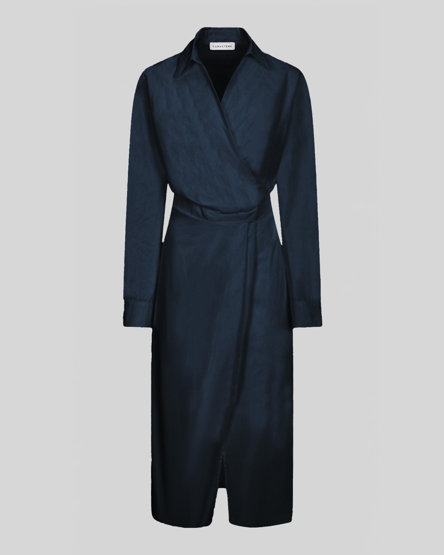 Abito Camicia midi in Cotone con Cintura - Caractère