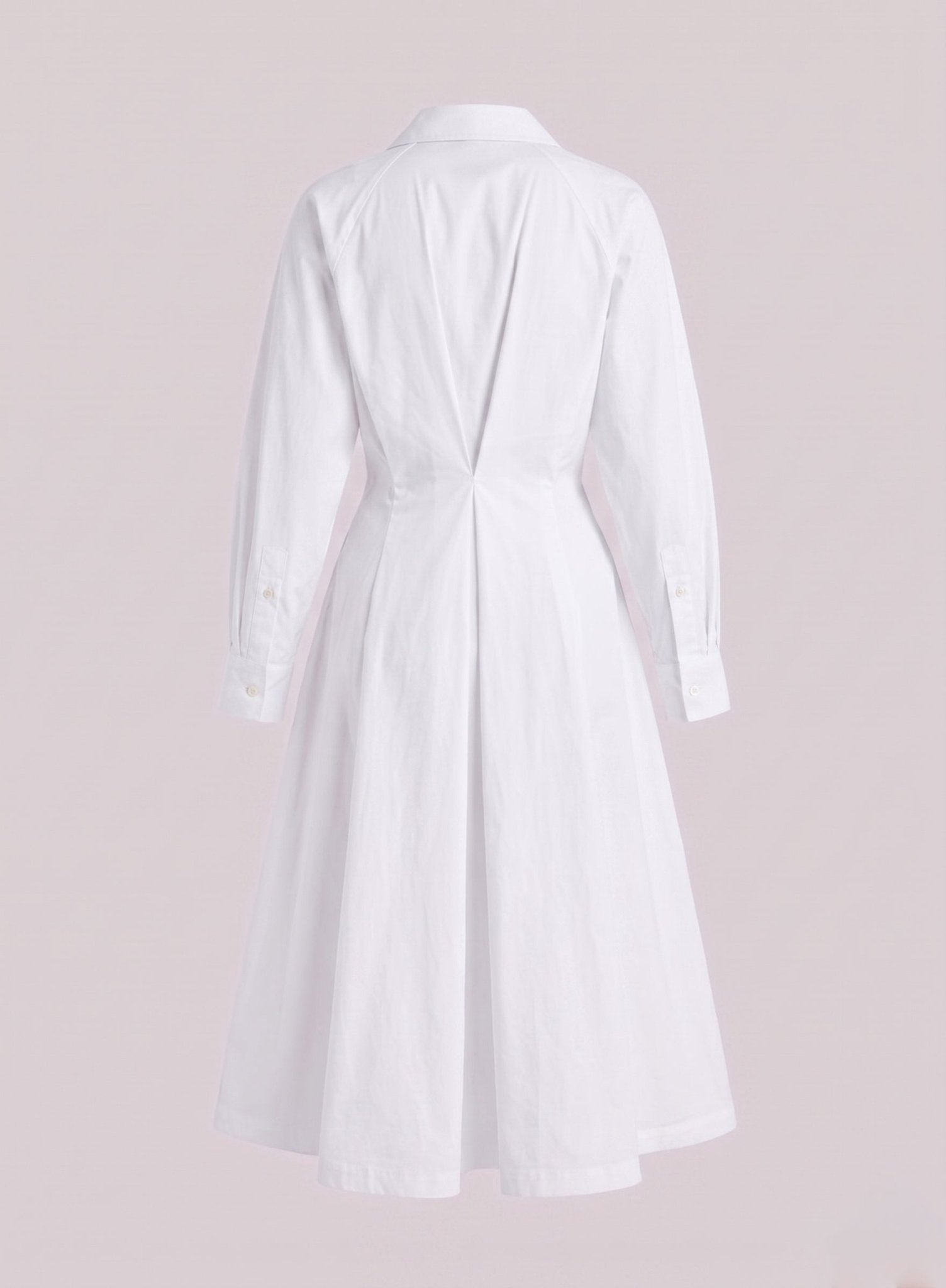 Abito Chemisier Midi in Cotone con Cintura - Caractère