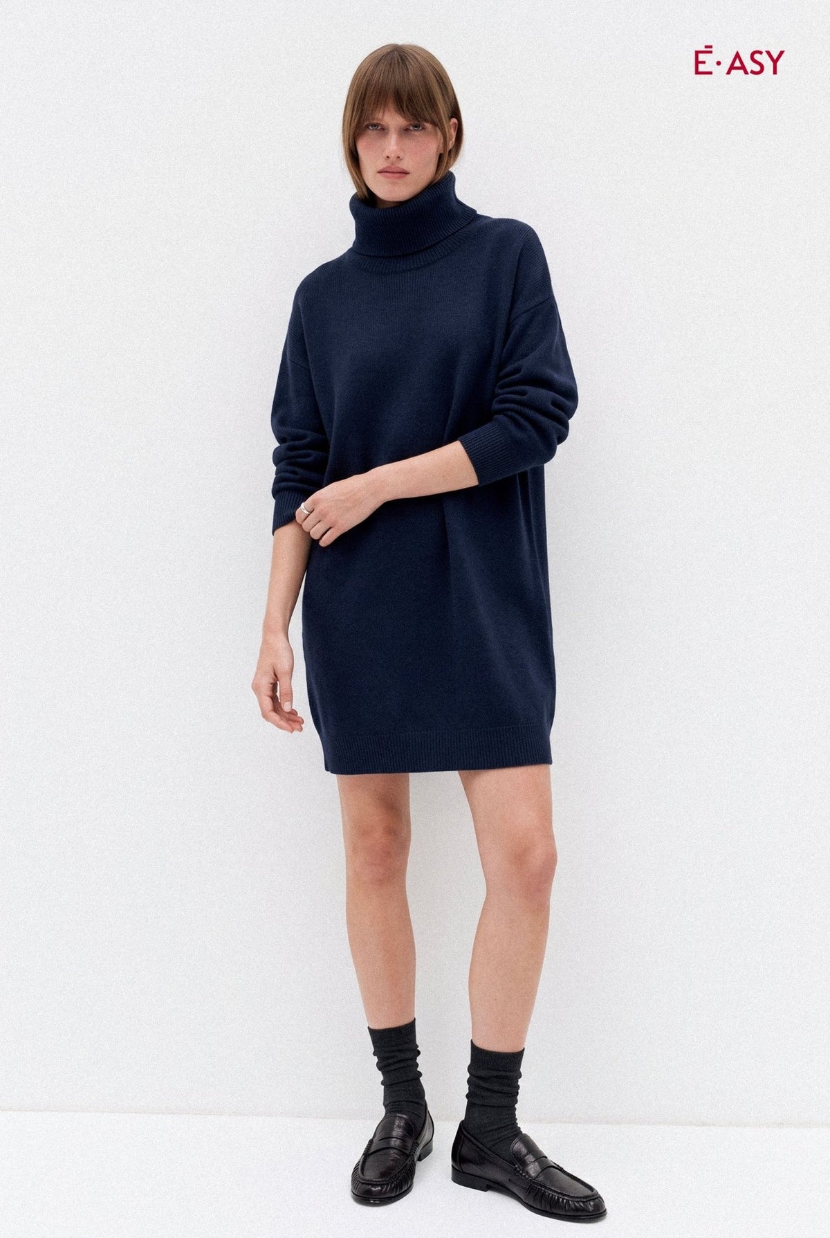 Abito Maglia Dolcevita Donna Midi - Caractère