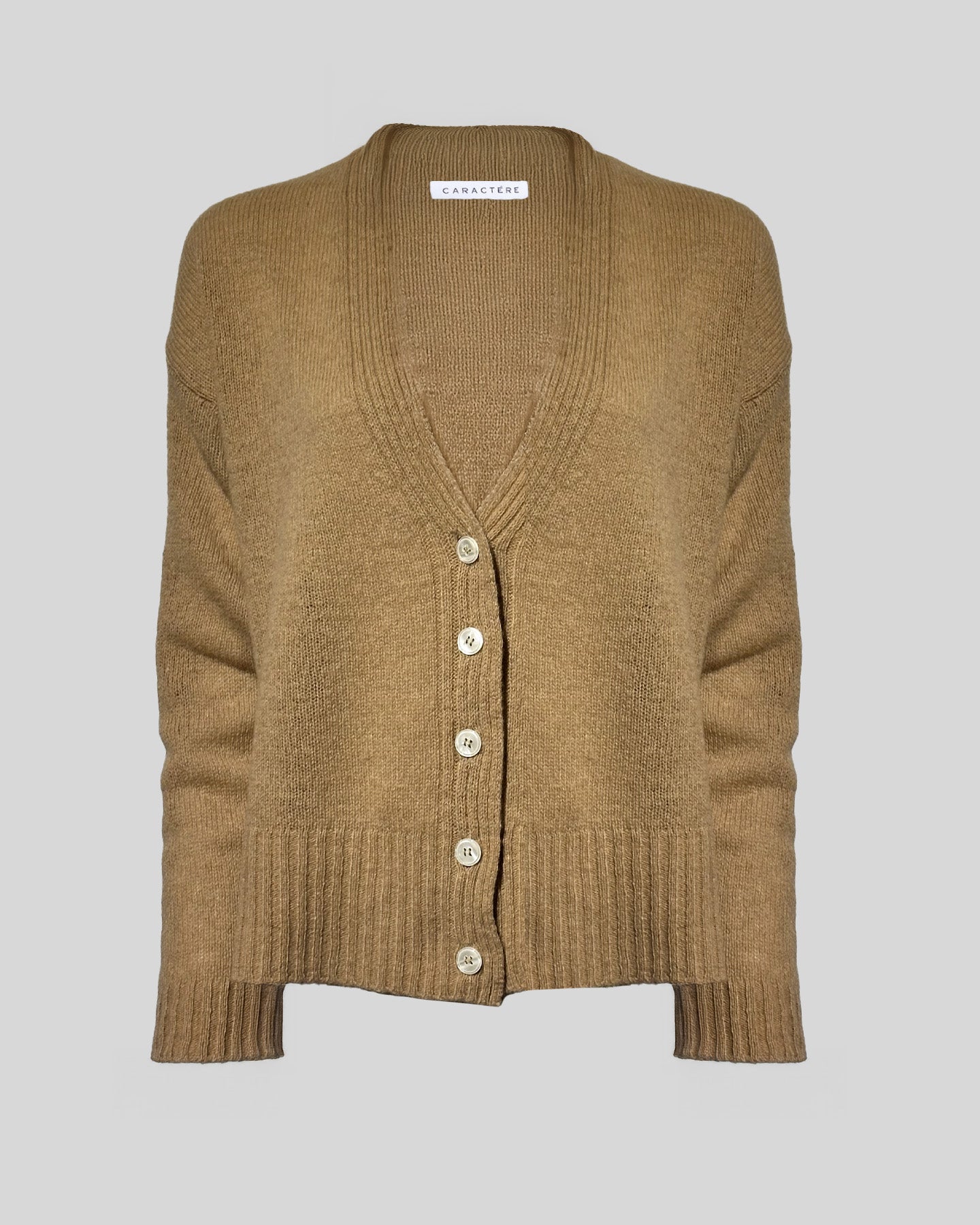 Maglione in lana cashmere con bottoni