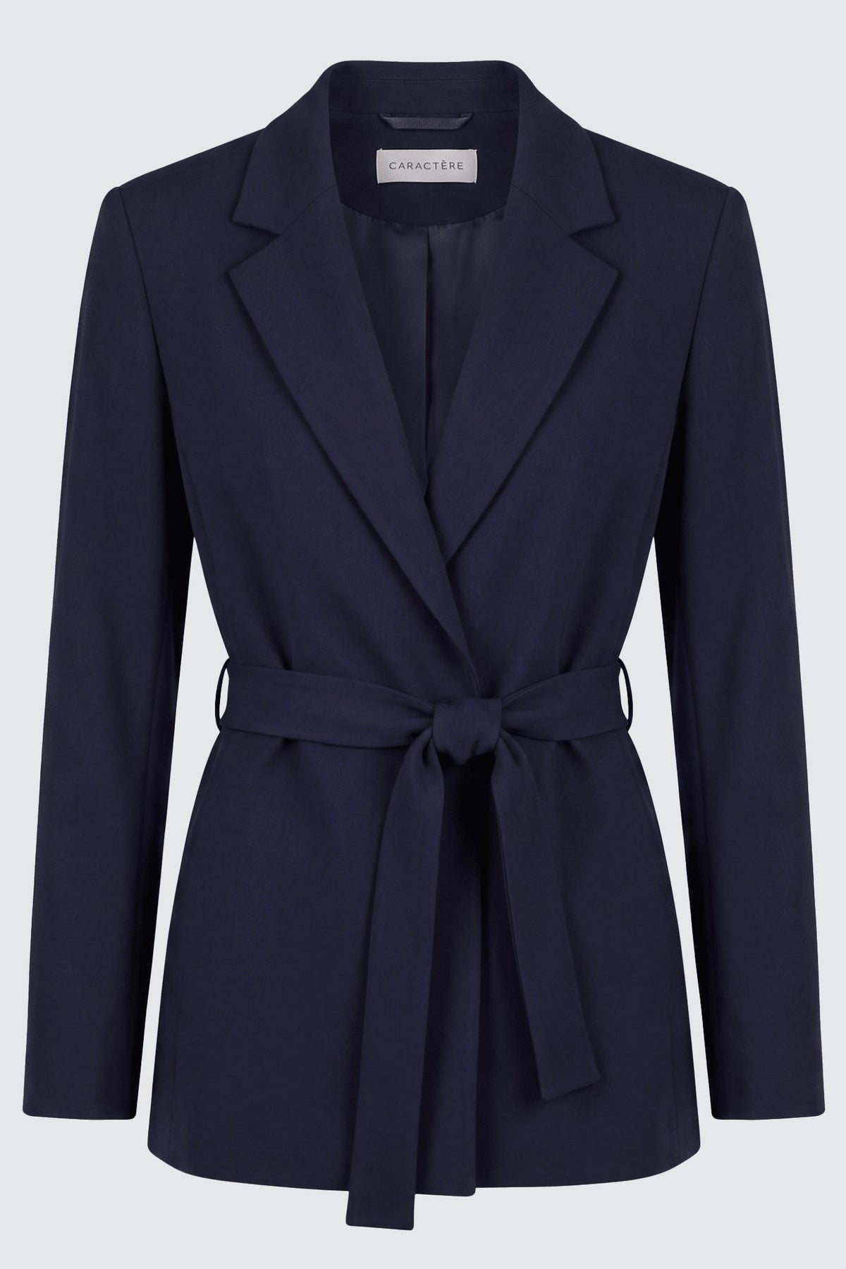Blazer Donna con Cintura Annodata e Revers a Lancia – Strutturato e Femminile - Caractère