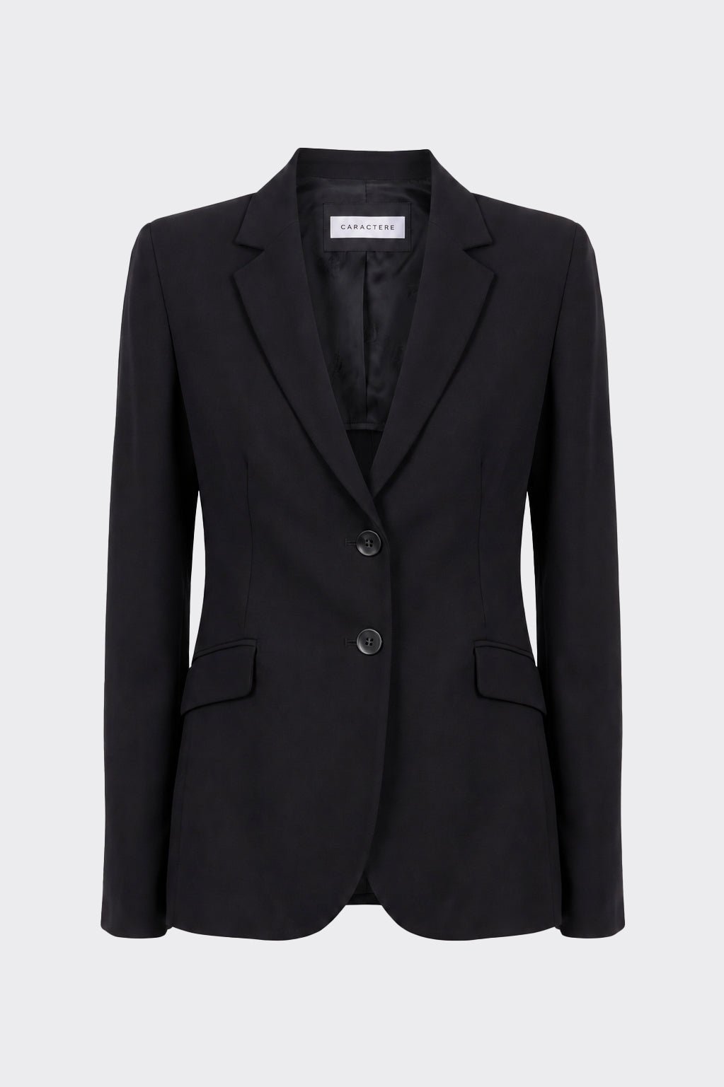 Blazer monopetto in crepe - Caractère
