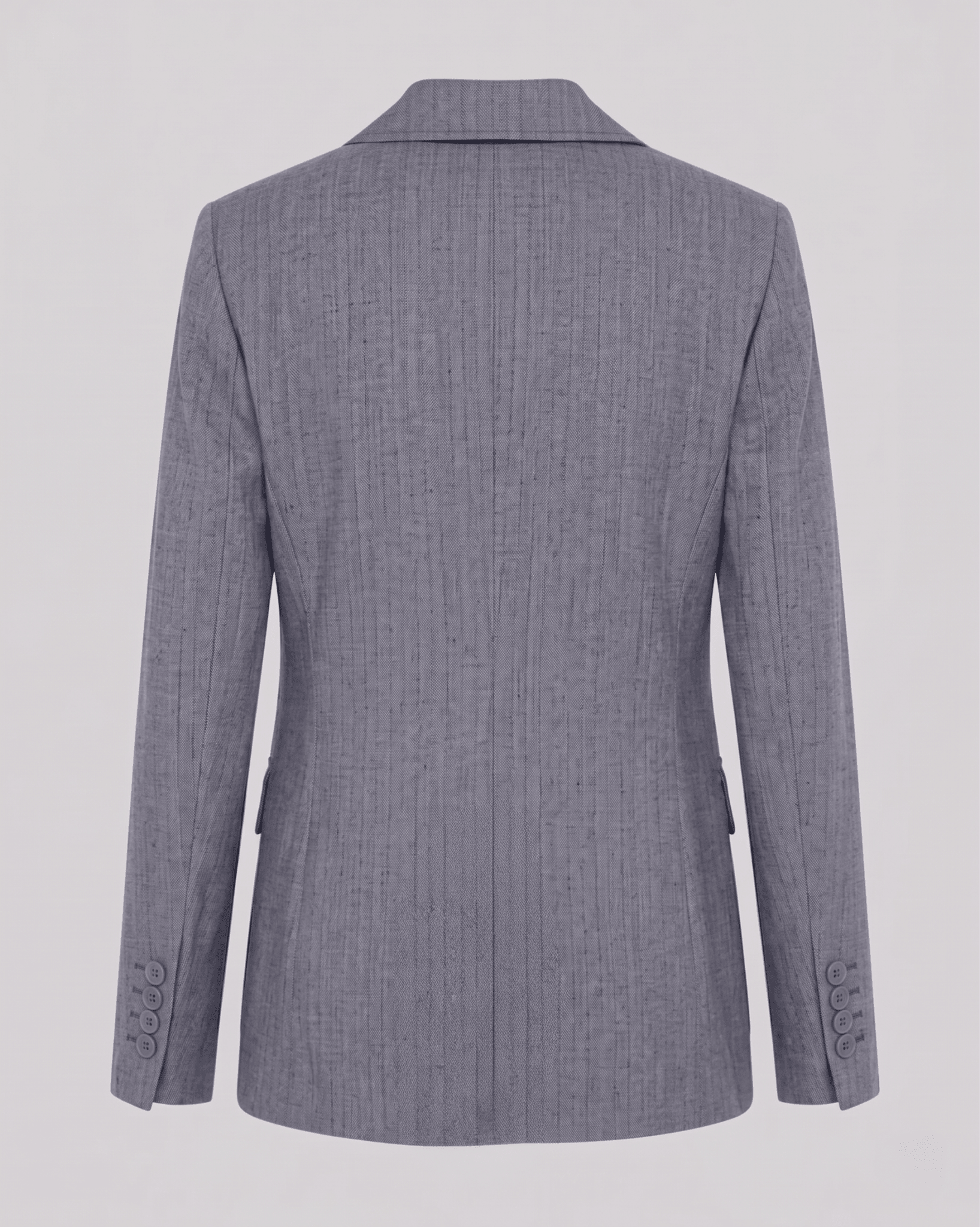 Blazer monopetto sartoriale con tasche con pattina - Caractère