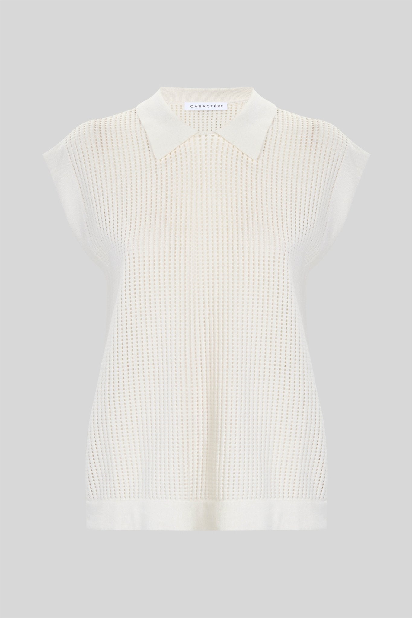 Blouse with collar