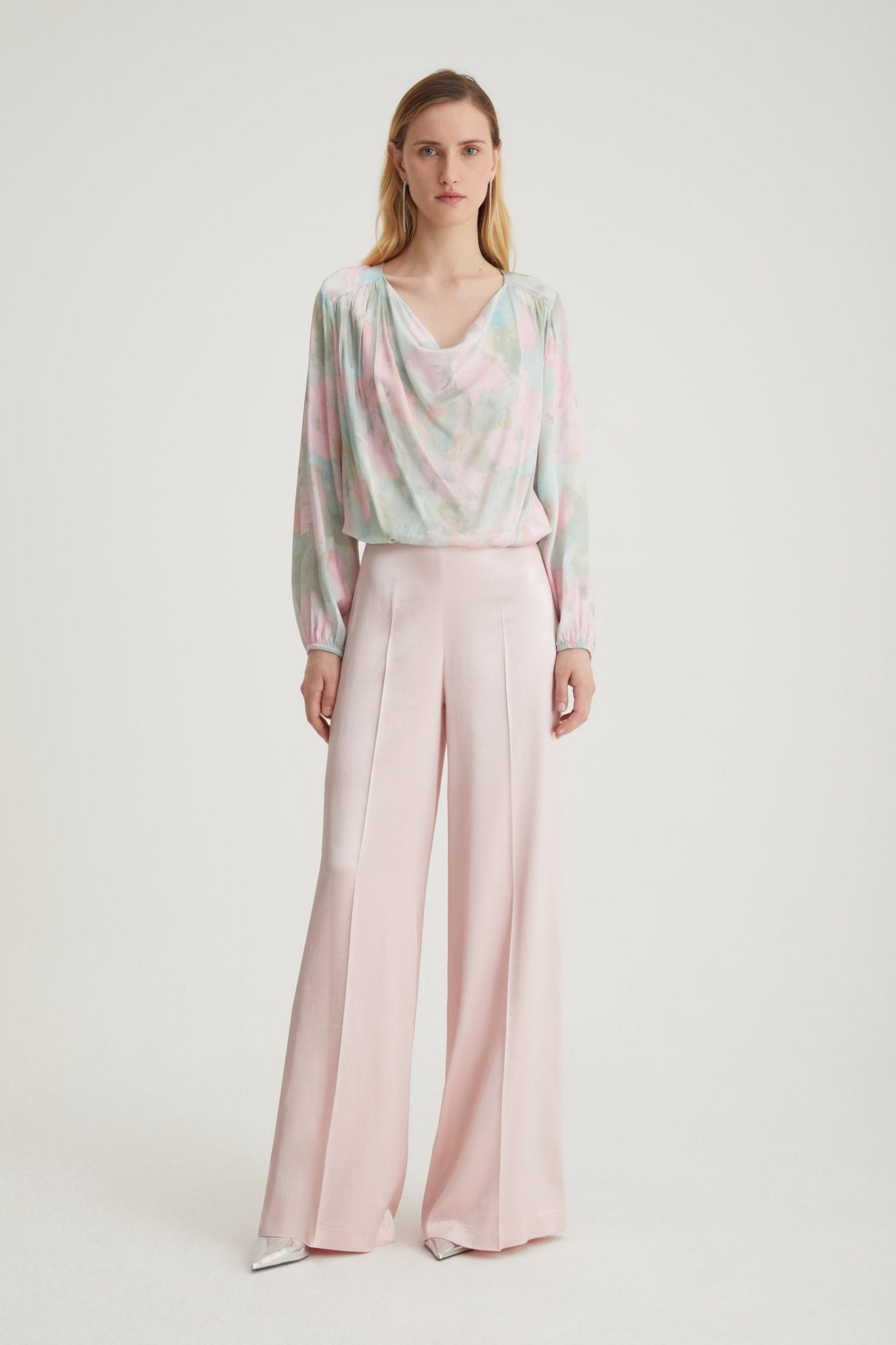 Blusa in raso - Caractère