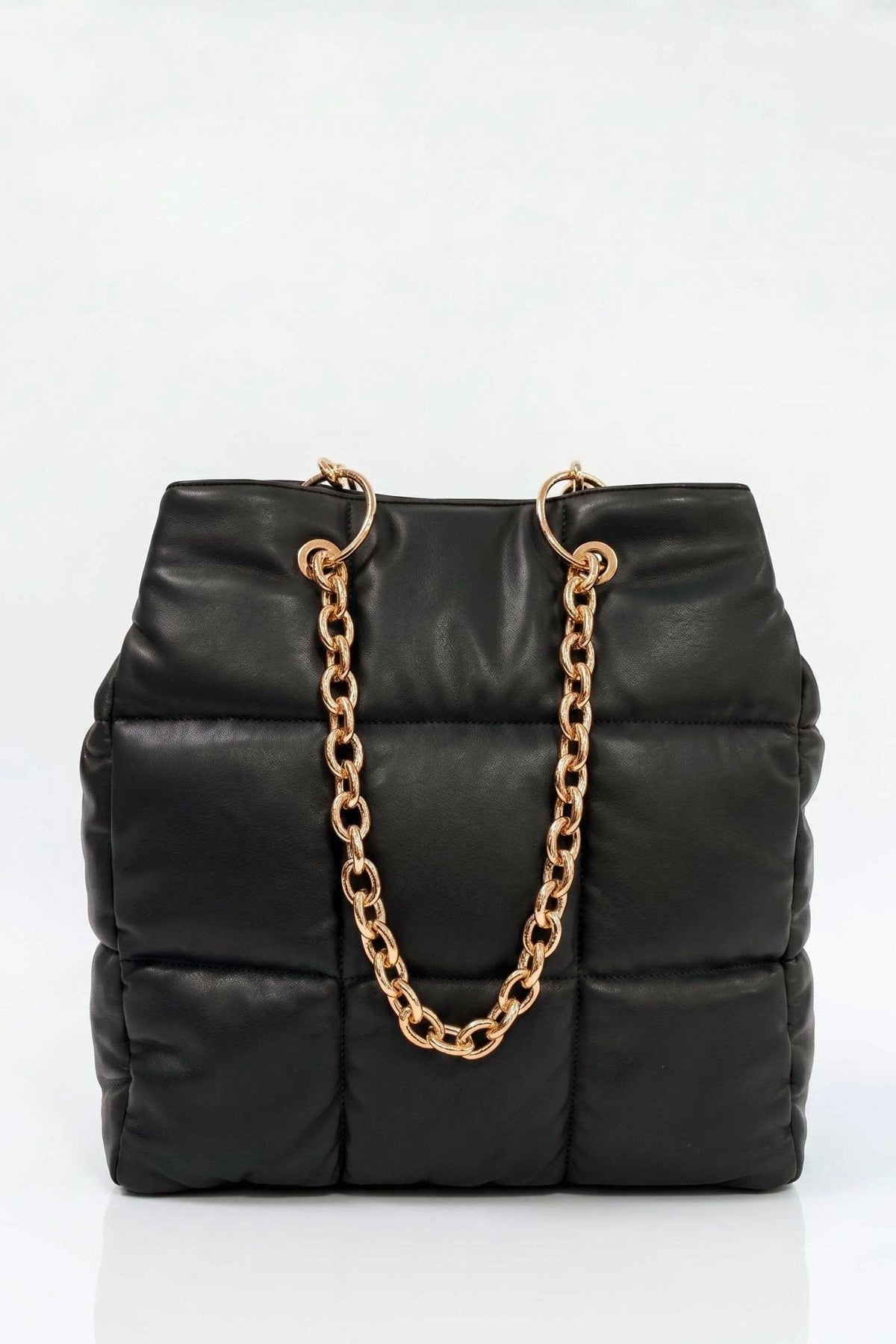 Borsa Donna Pouch Media in Simil Pelle - Caractère