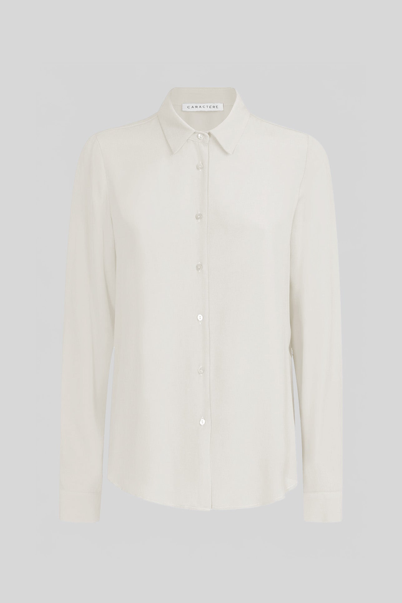 Camicia a manica lunga con colletto classico - Caractère