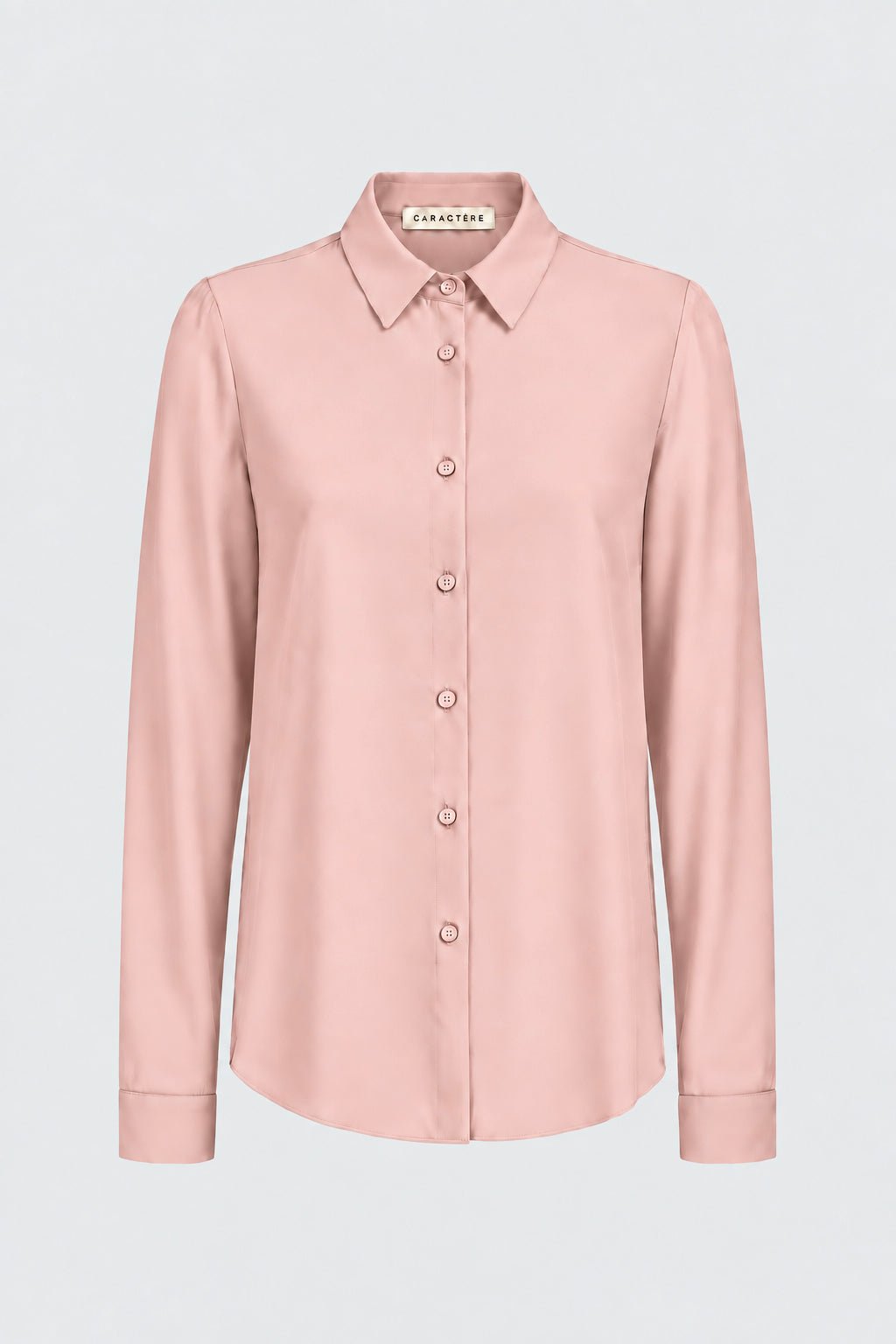 Camicia Donna Elegante a Manica Lunga Colletto Classico – Raffinata da Ufficio - Caractère