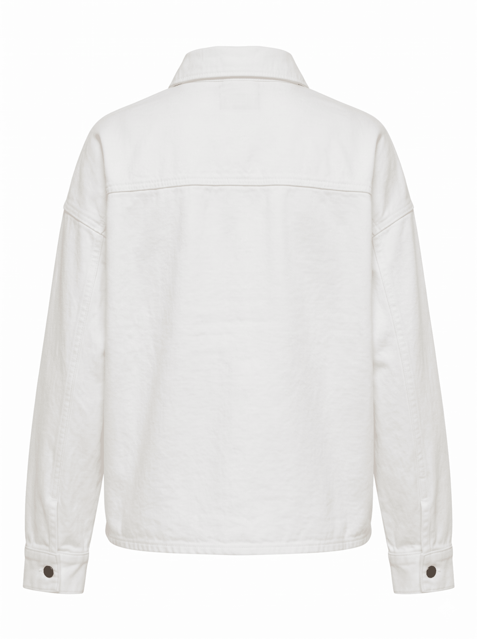 Camicia Donna in Denim di Cotone con Tasche Frontali - Caractère