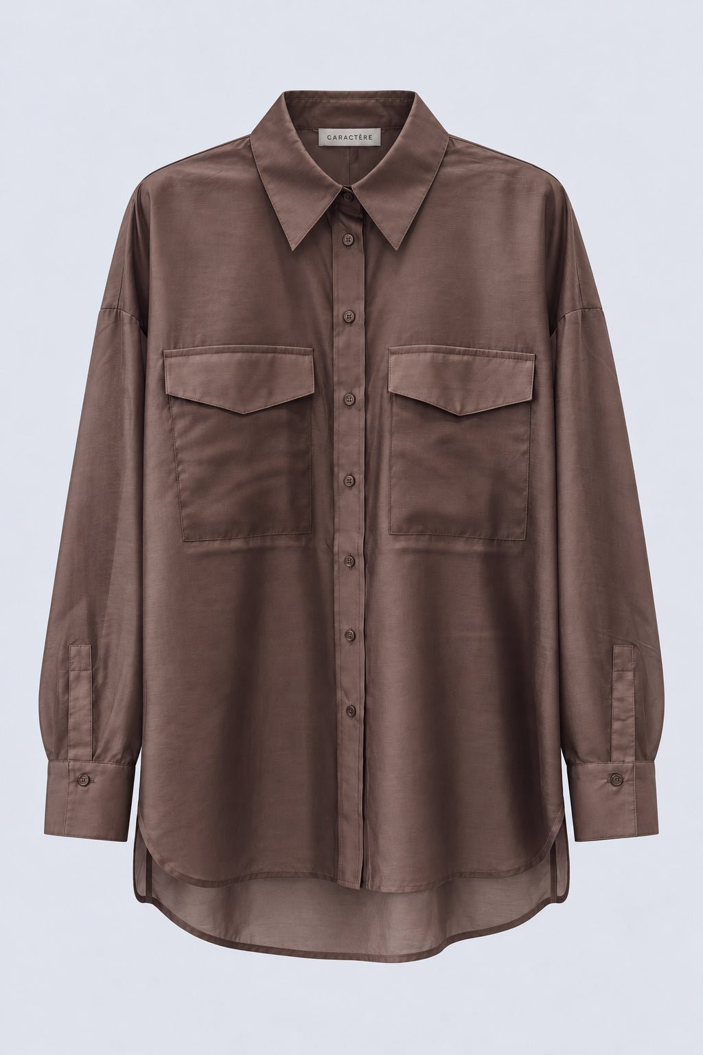 Camicia Donna in Mussola Maniche Lunghe – Leggera e Traspirante - Caractère