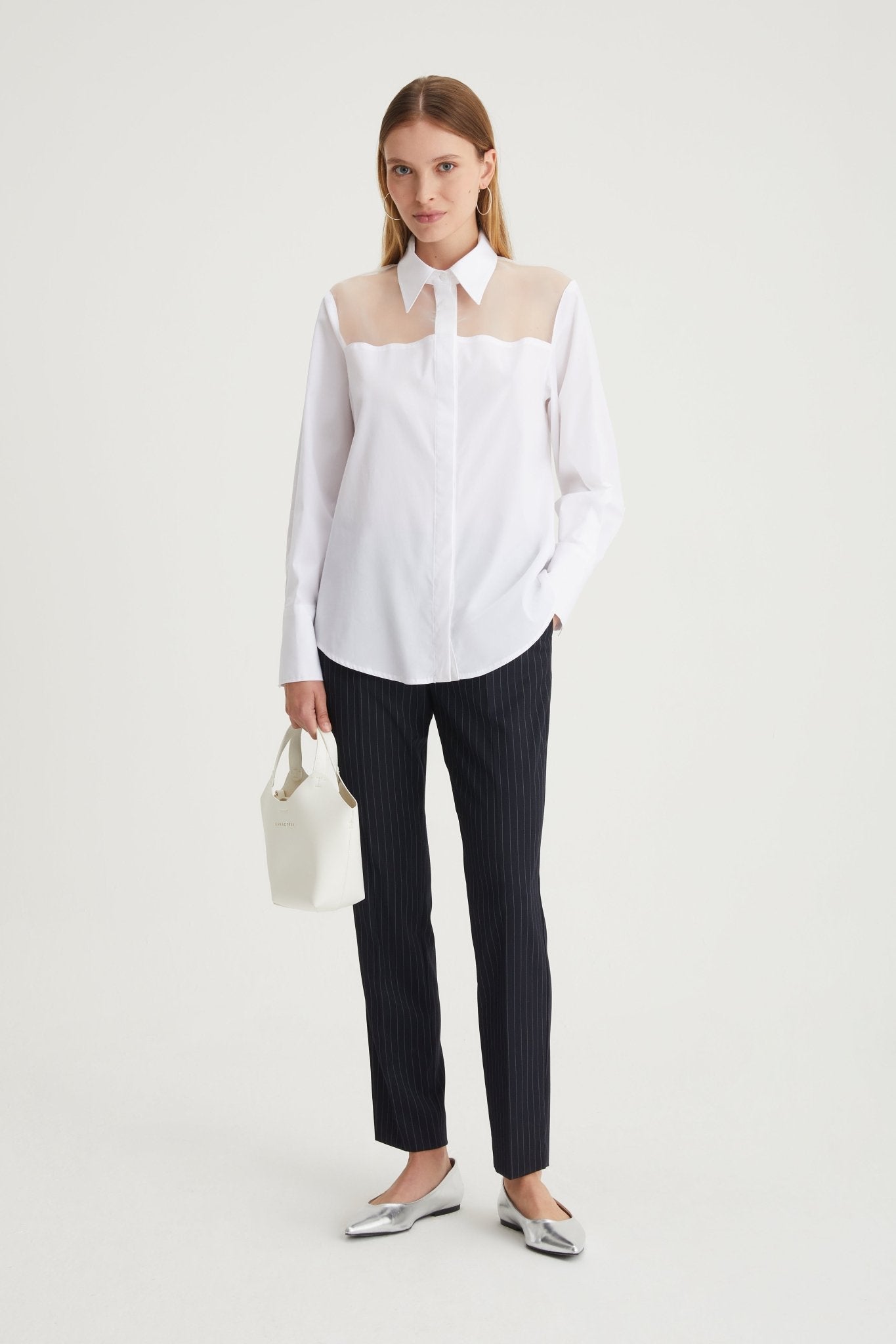 Camicia in cotone con dettaglio - Caractère