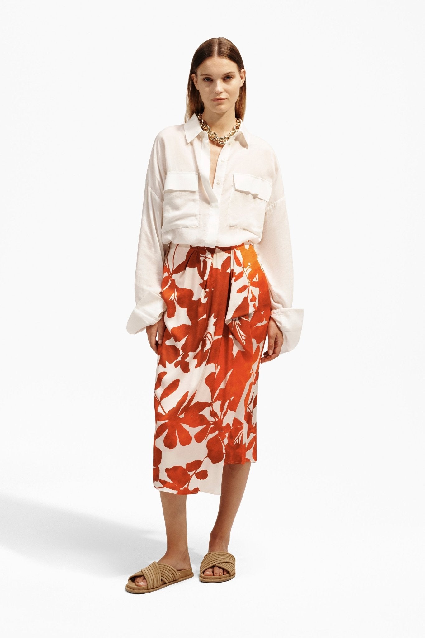 Camicia over con tasche - Caractère