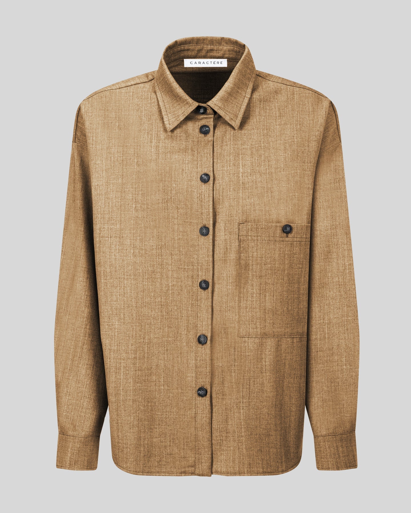 Camicia over melange - Caractère