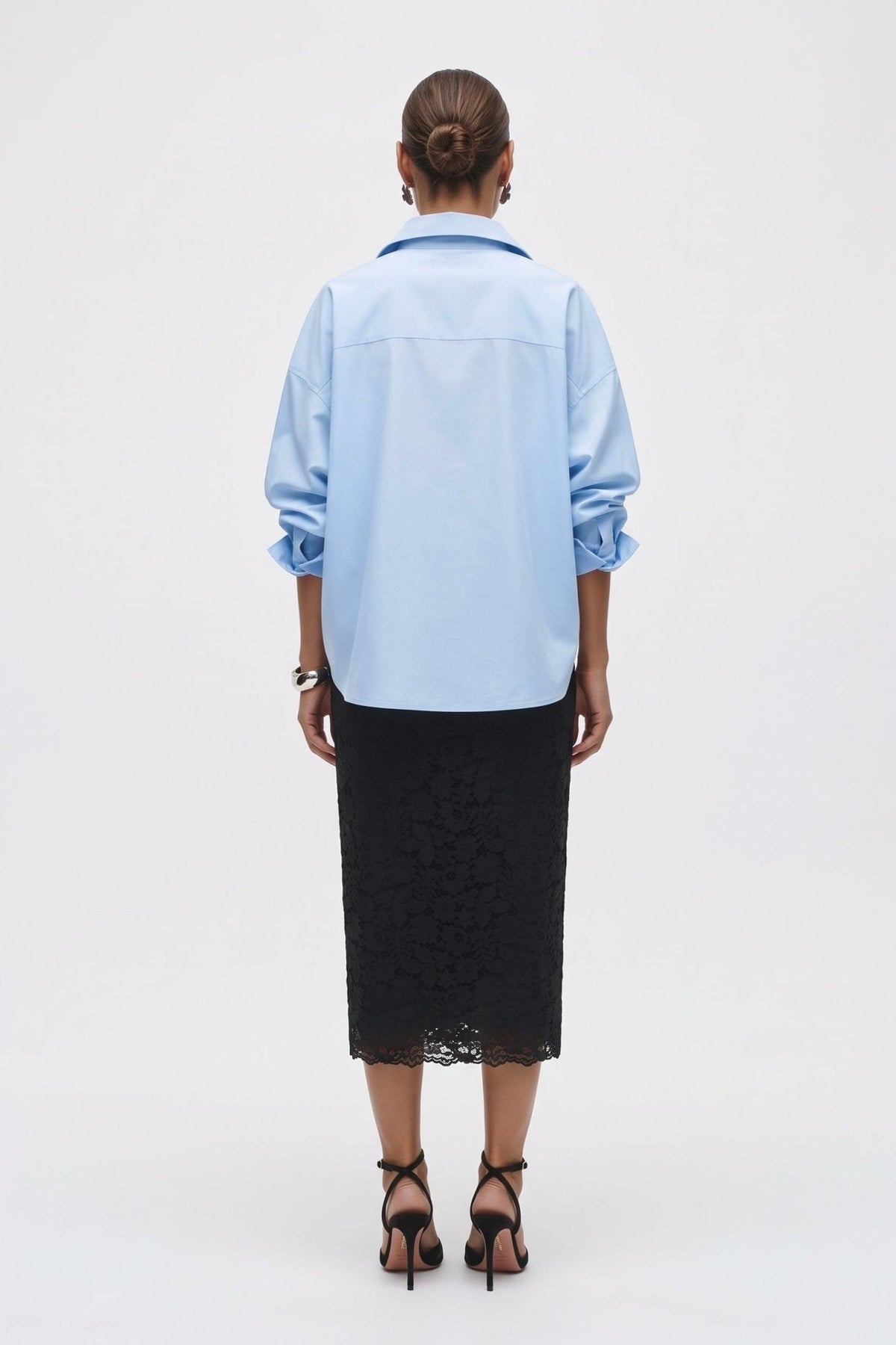 Camicia Oversize in Cotone con Manica Raglan - Caractère