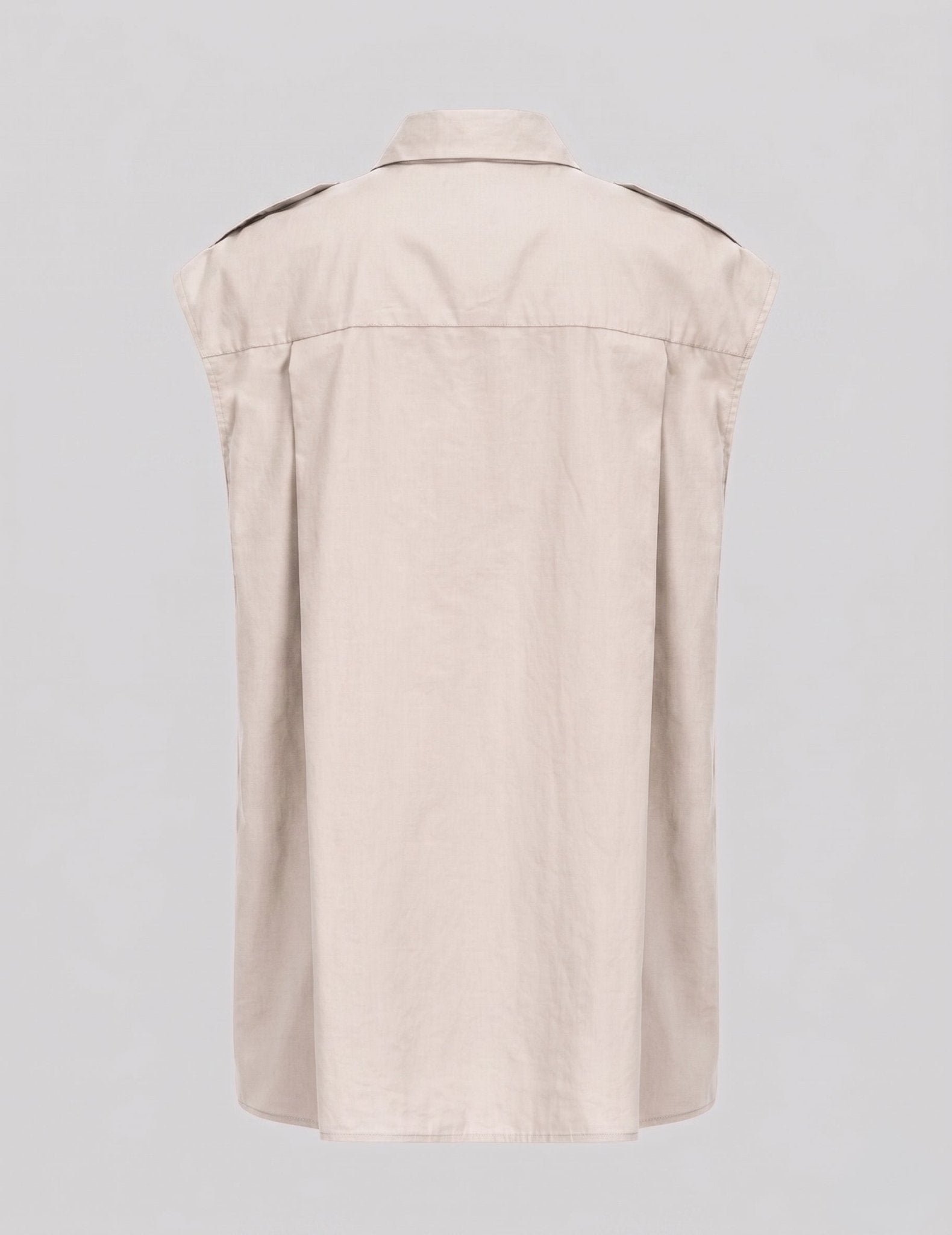 Camicia Smanicata in cotone - Caractère