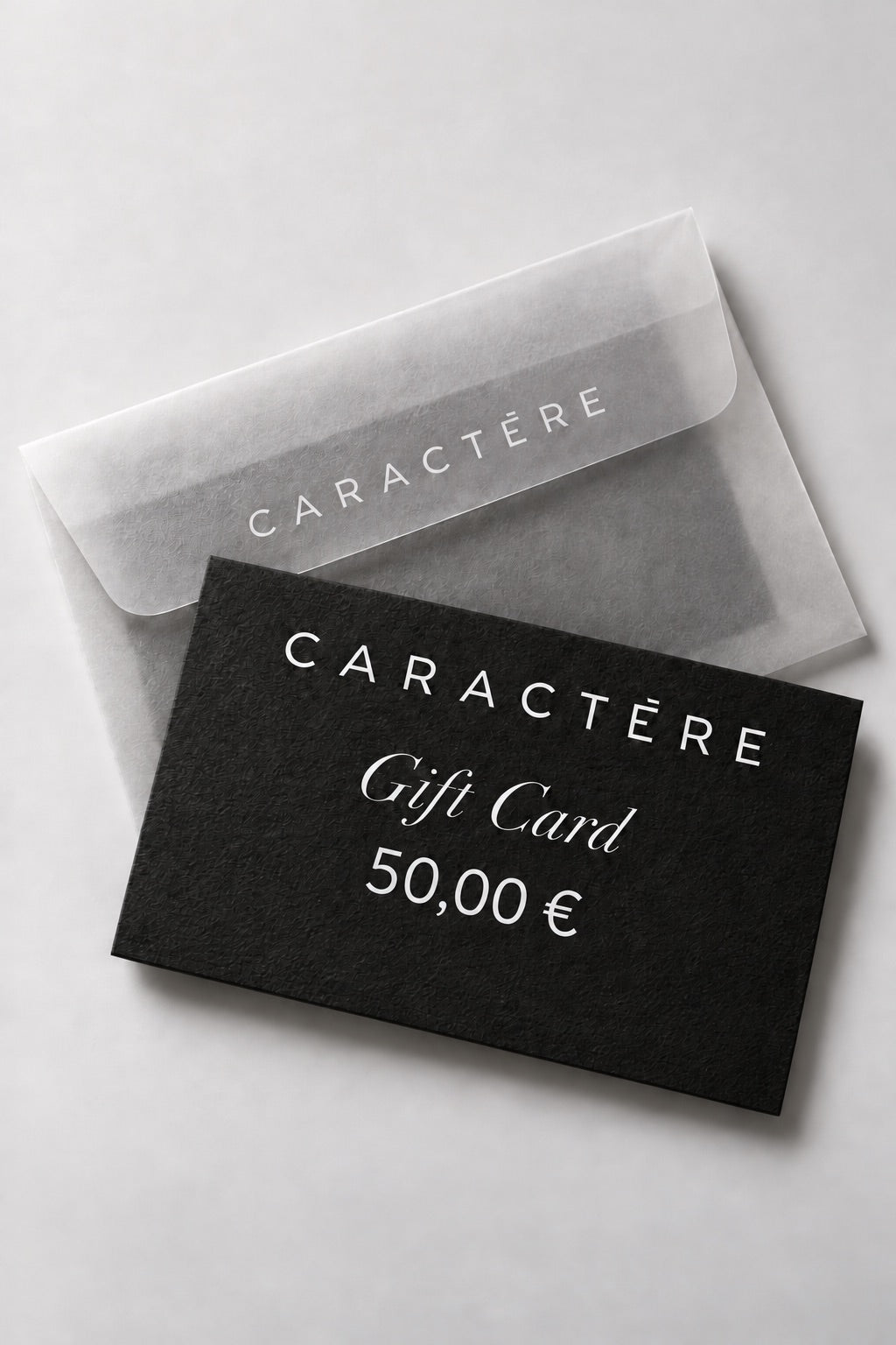 CARACTERE GIFT CARD - Caractère