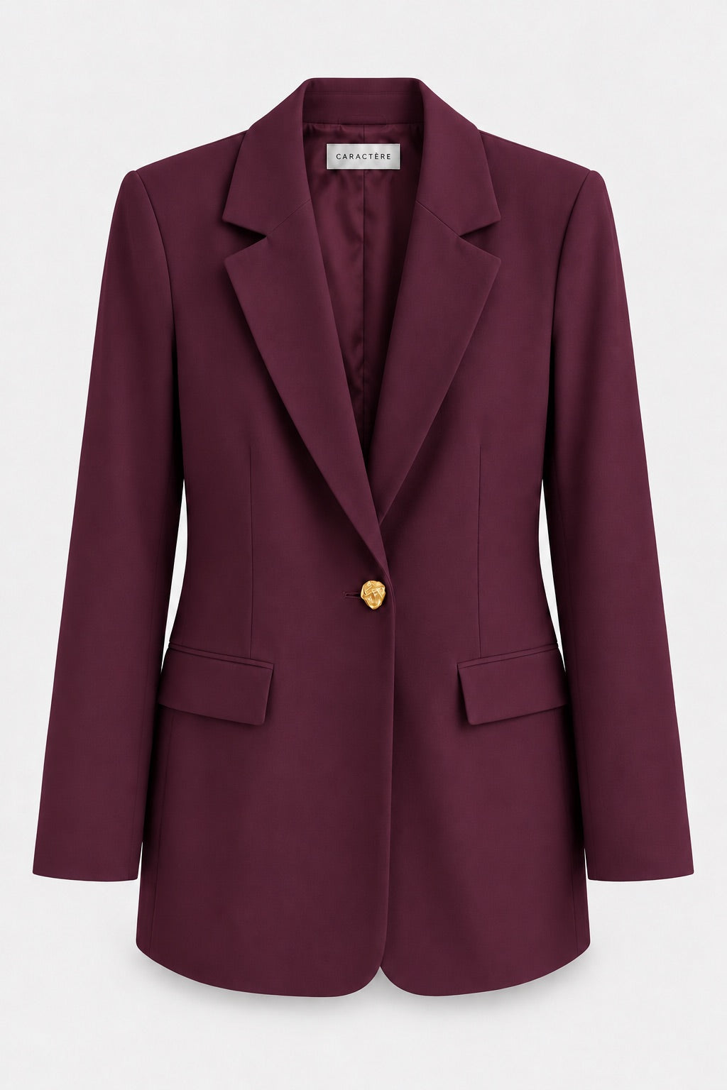 Tailleur in crepe giacca monopetto e pantalone gamba dritta - Caractère