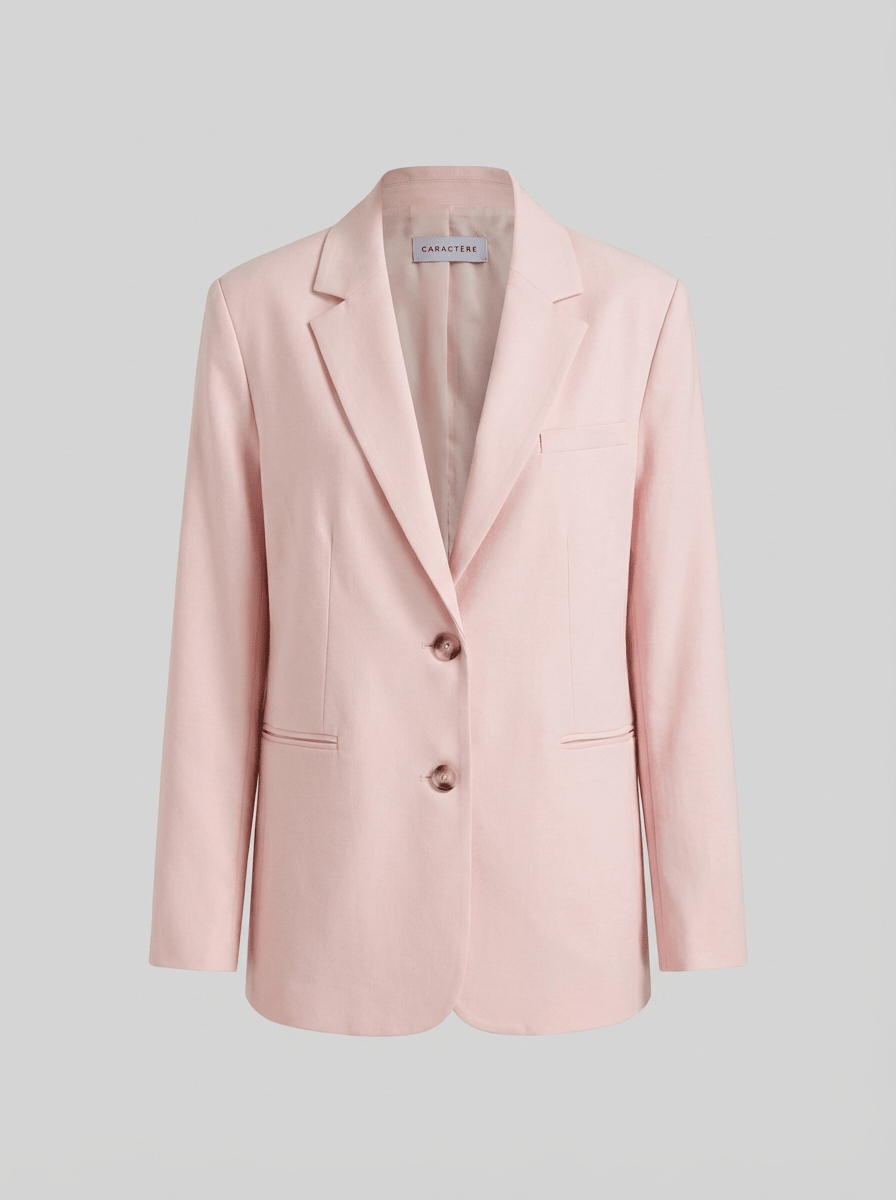 Giacca completo in lino cotone classica - Caractère