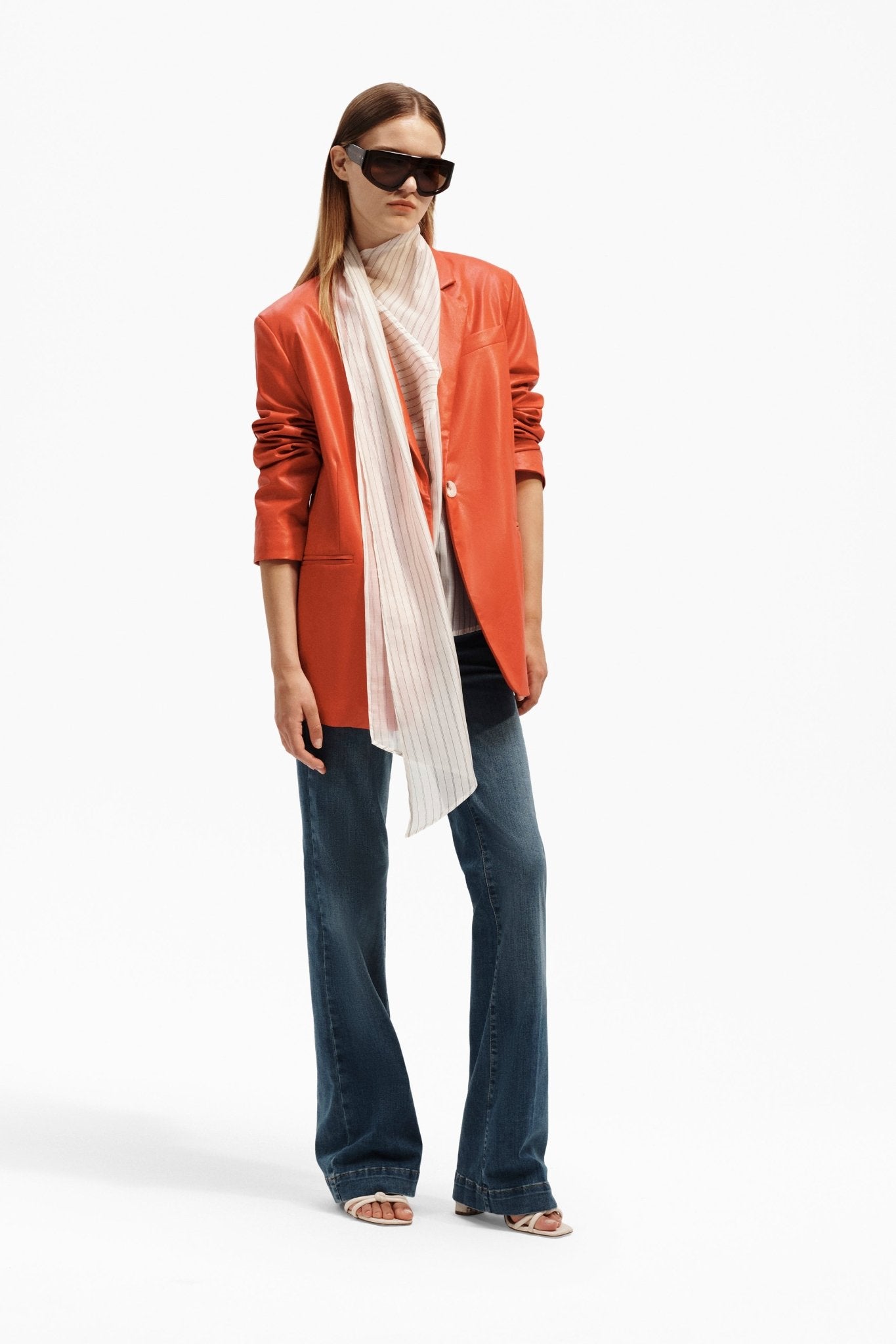 Giacca Donna in Simil Pelle Elegante con Rever - Caractère