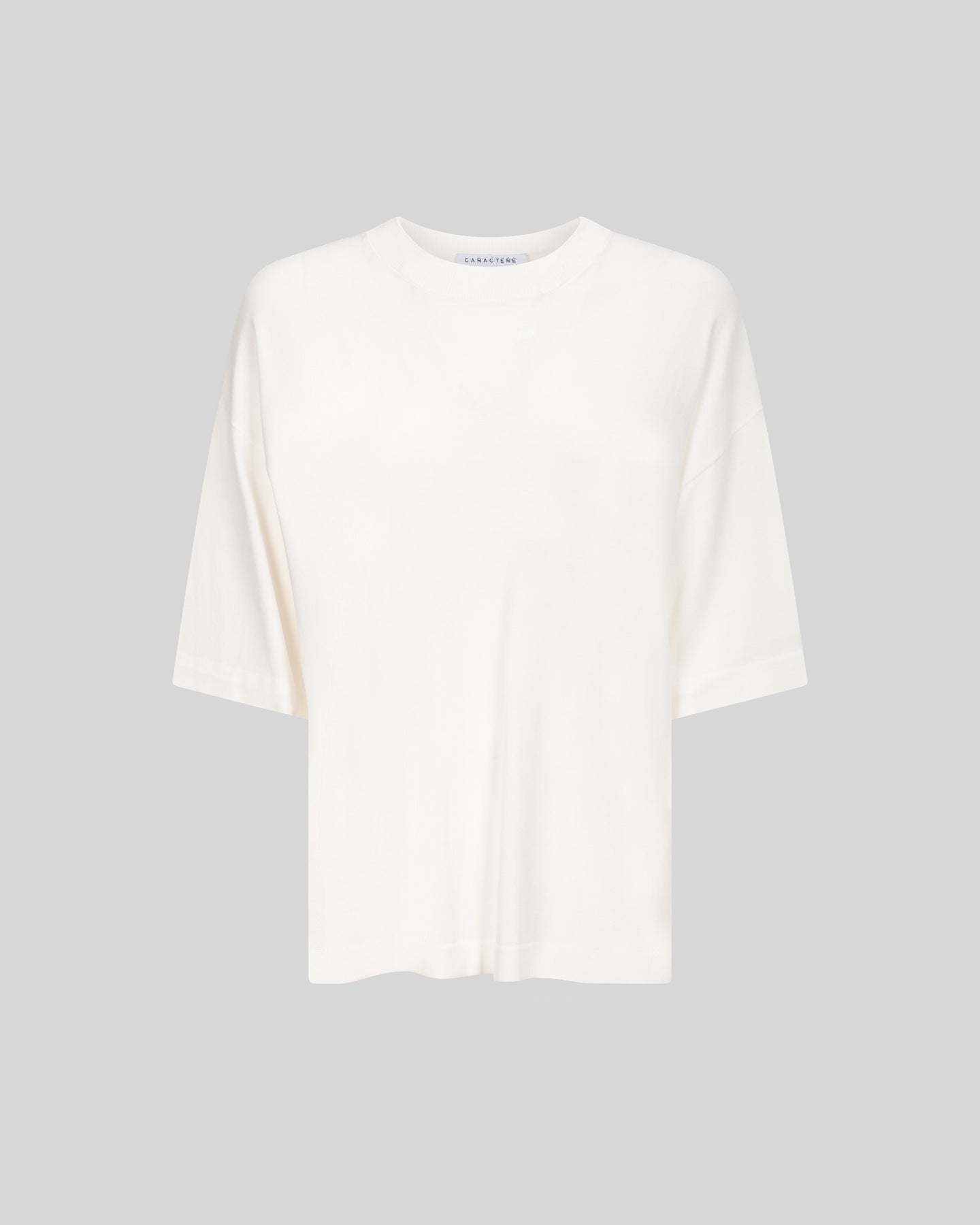 Maglia Girocollo in Viscosa con Maniche 3/4 - Caractère