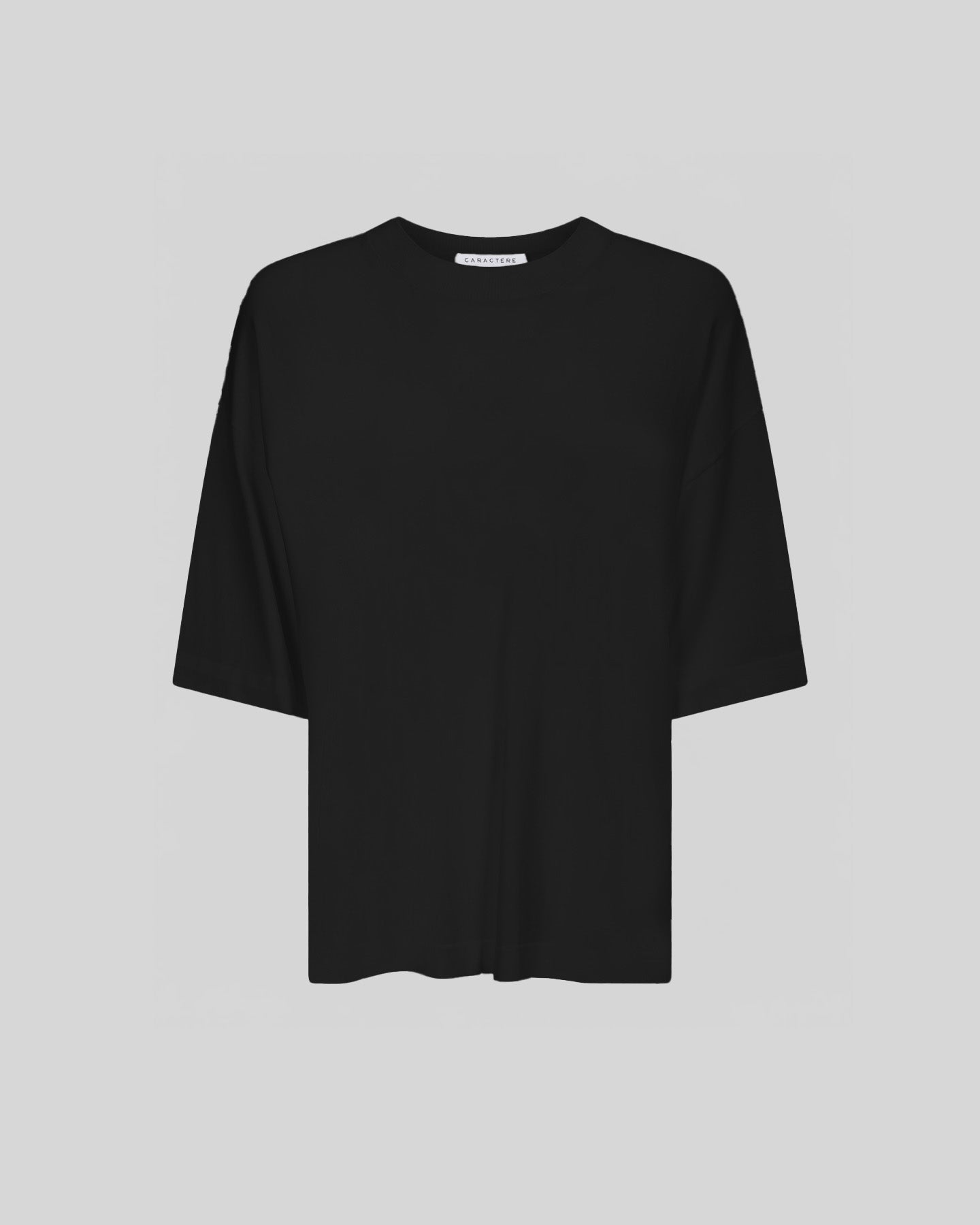 Maglia Girocollo in Viscosa con Maniche 3/4 - Caractère